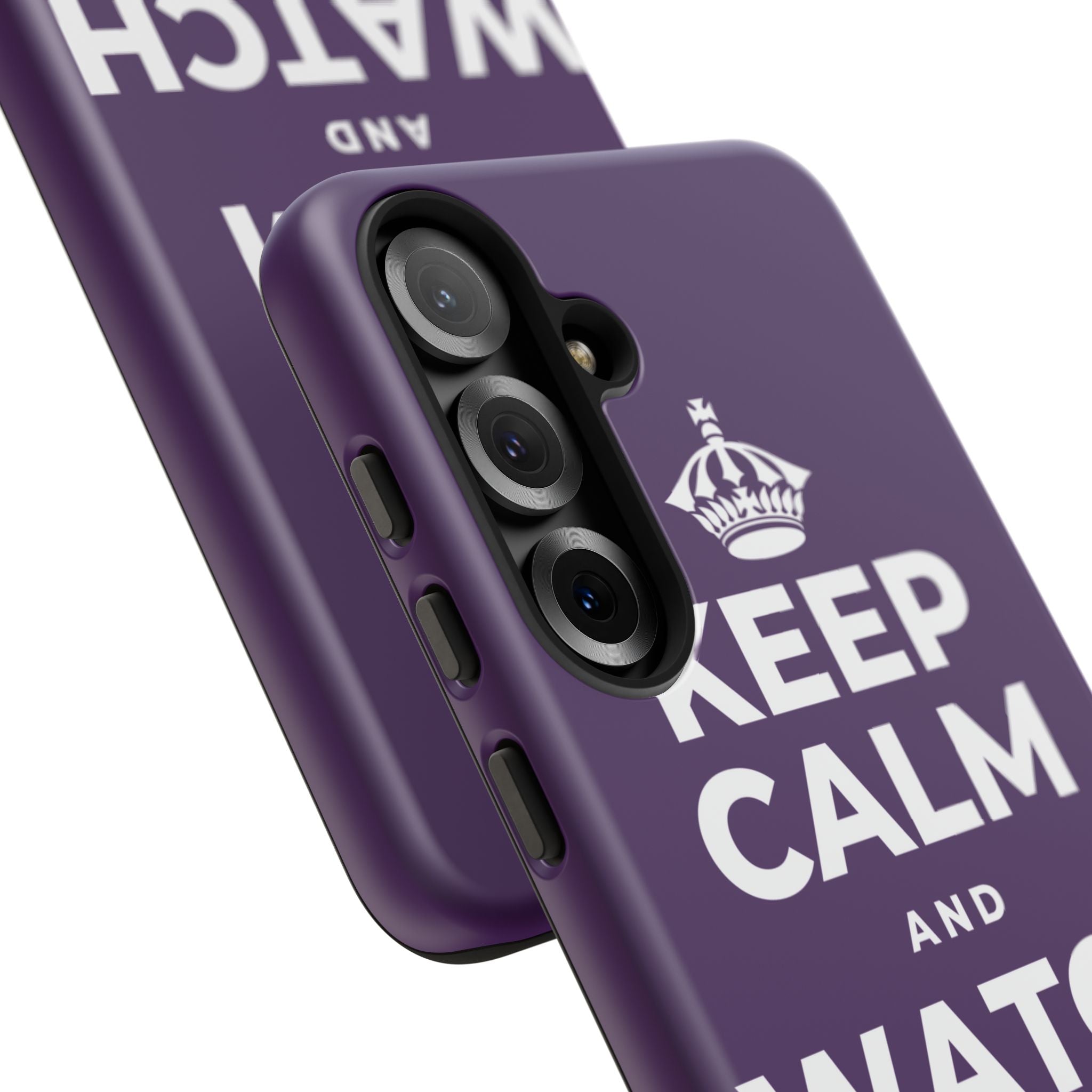 KEEP CALM AND WATCH THE CLOUDS Phone Case