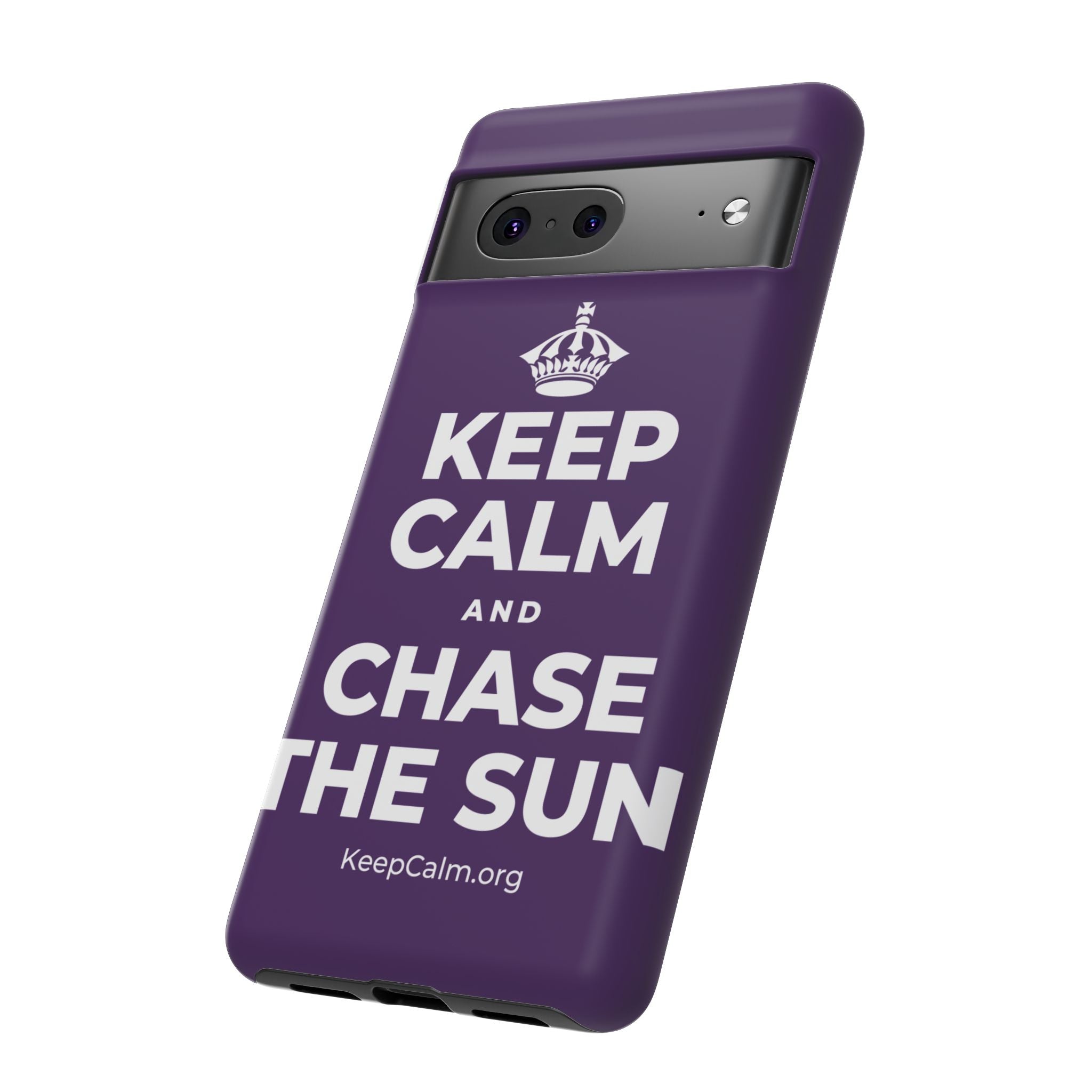 KEEP CALM AND CHASE THE SUN Phone Case