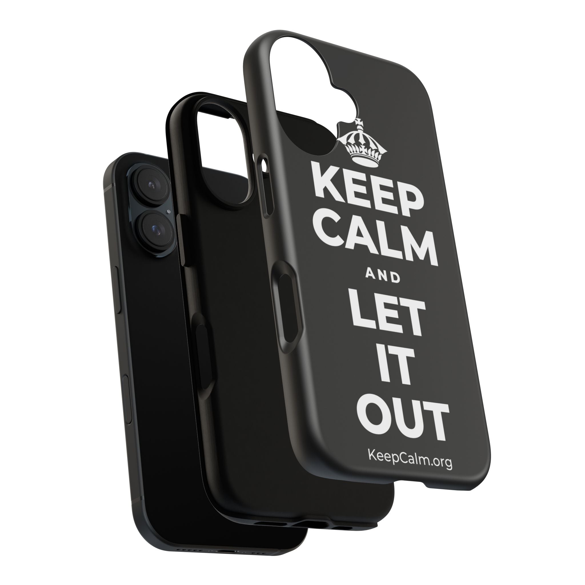 KEEP CALM AND LET IT OUT Phone Case