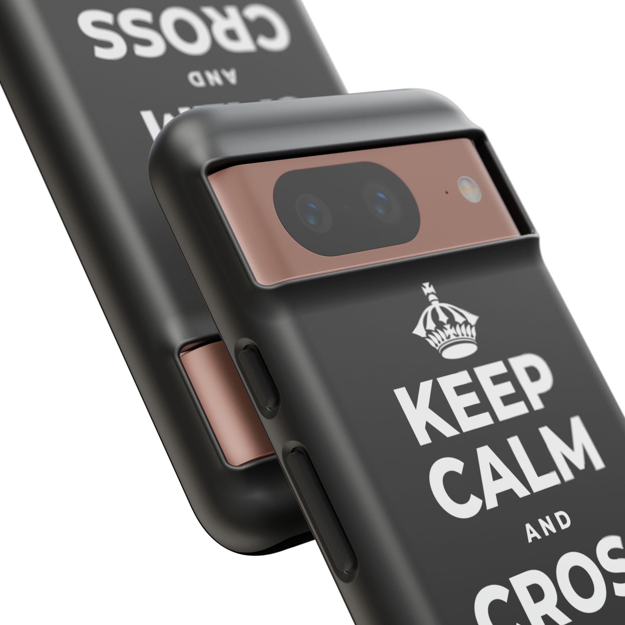 KEEP CALM AND CROSS THE MILES Phone Case