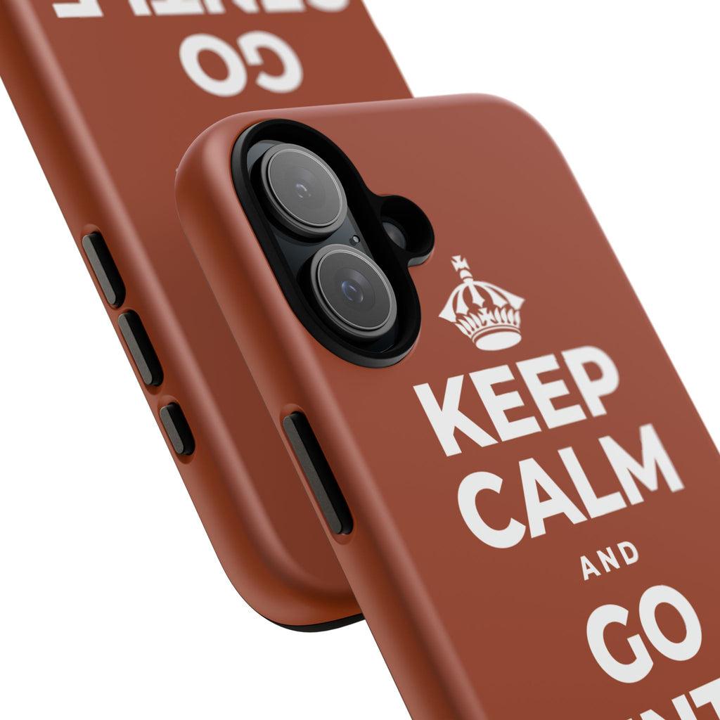 KEEP CALM AND GO GENTLE ON MONDAY Phone Case