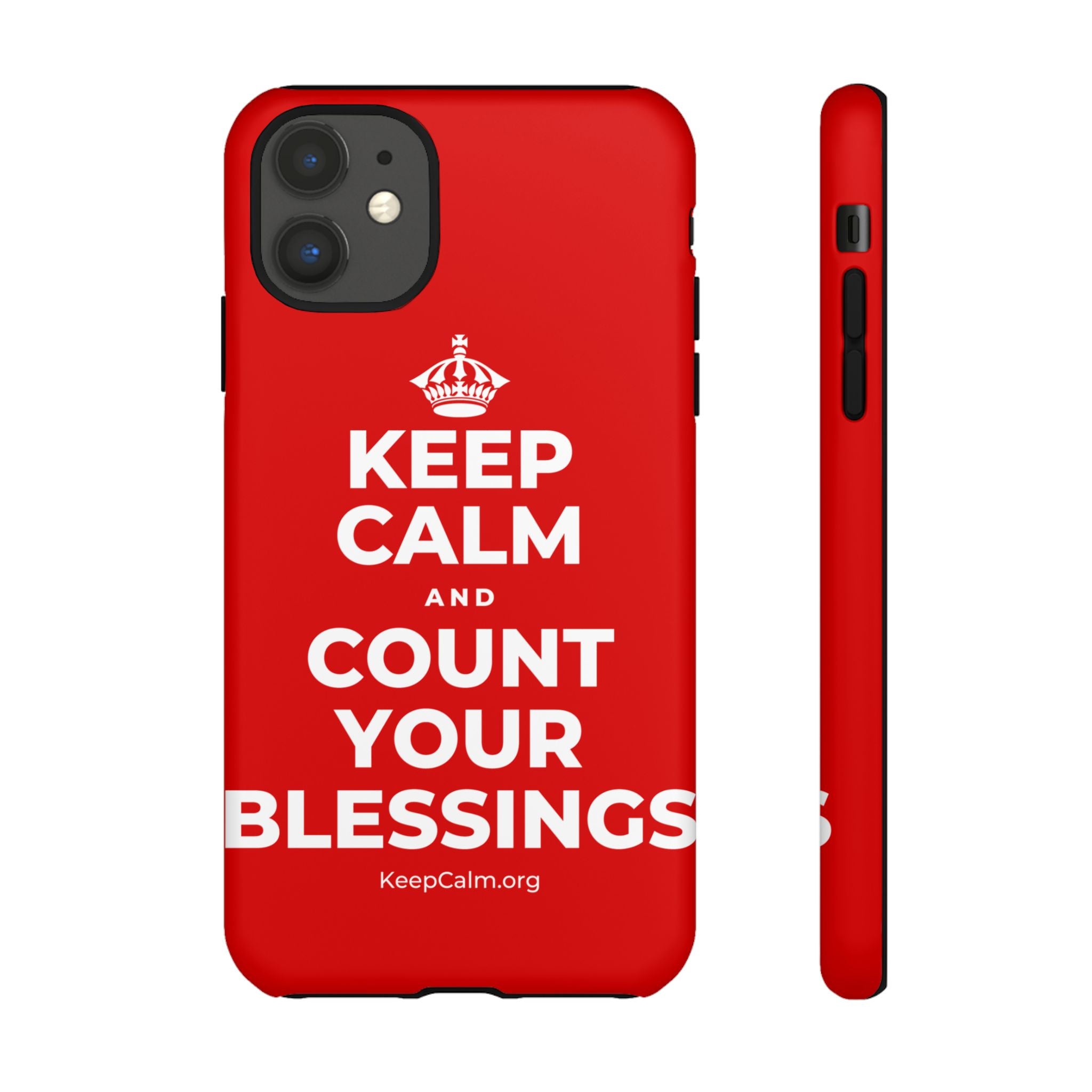 KEEP CALM AND COUNT YOUR BLESSINGS Phone Case