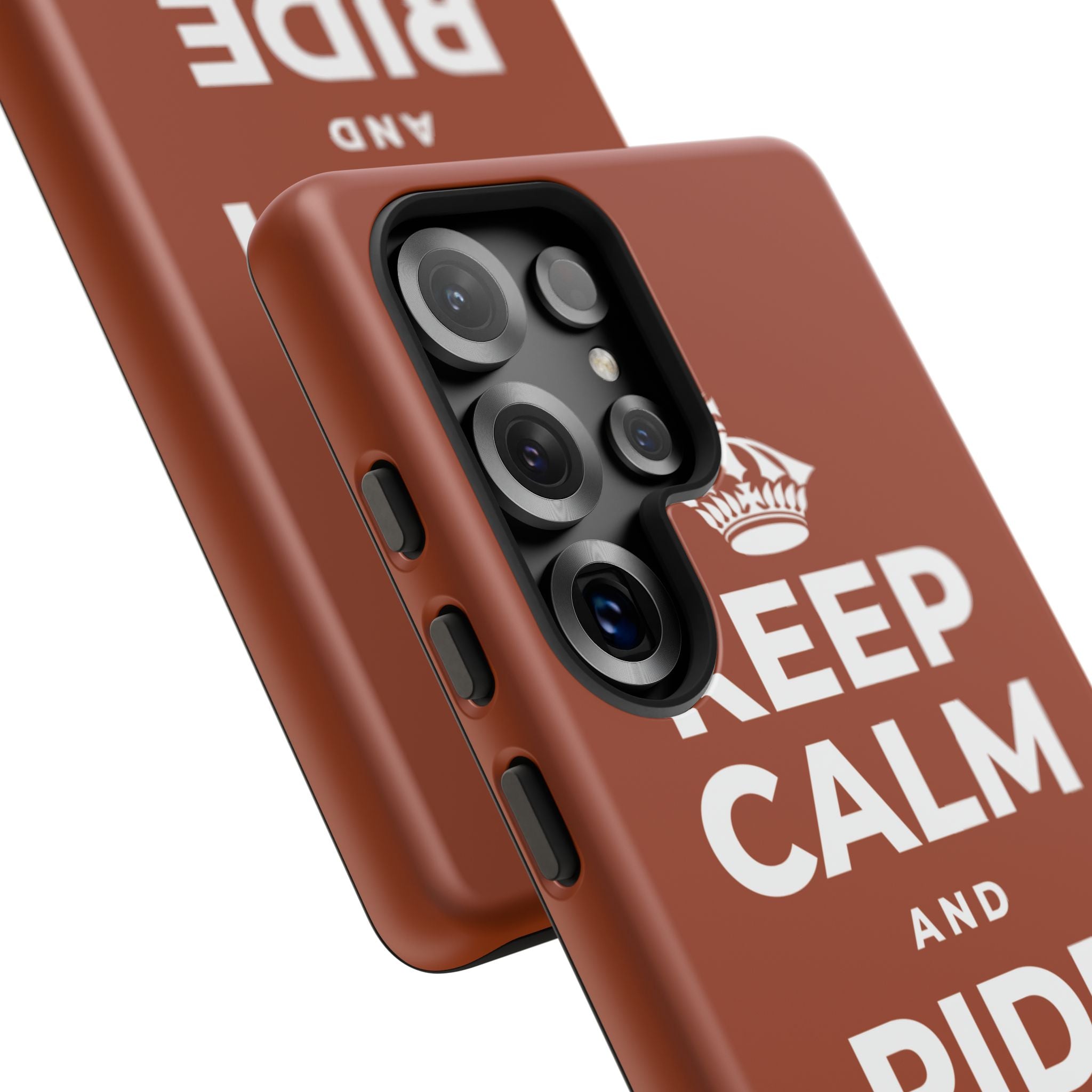 KEEP CALM AND RIDE THE WAVE Phone Case
