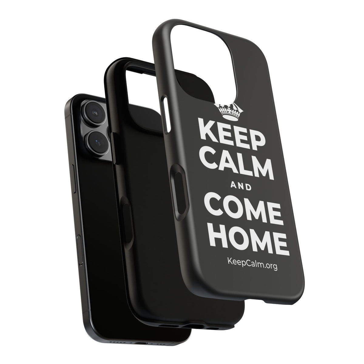 KEEP CALM AND COME HOME Phone Case