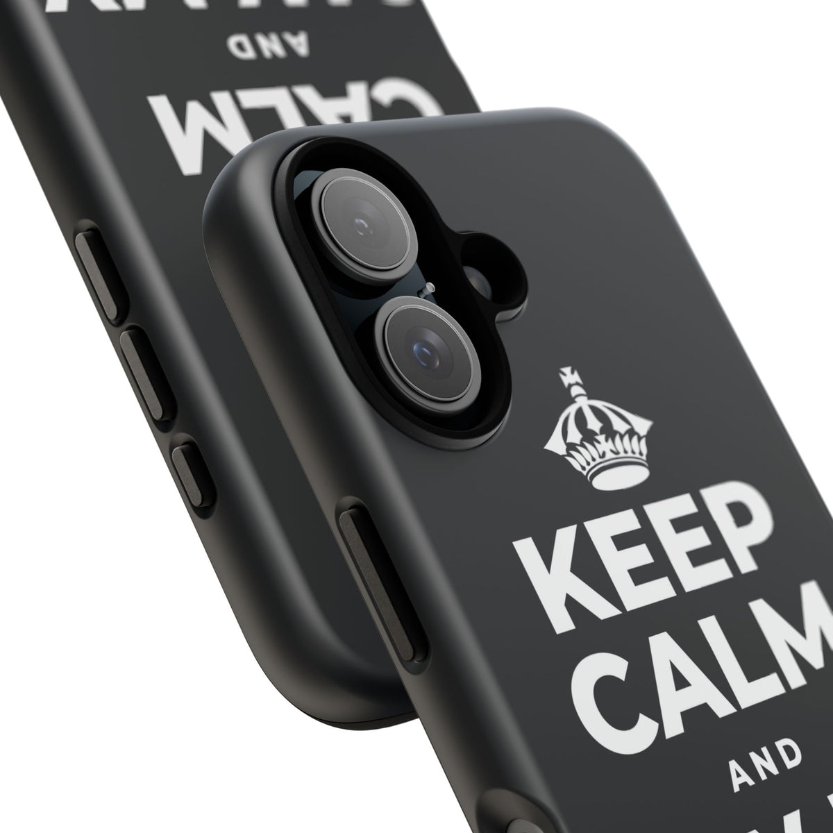 KEEP CALM AND SAY MY NAME Phone Case (Dark)