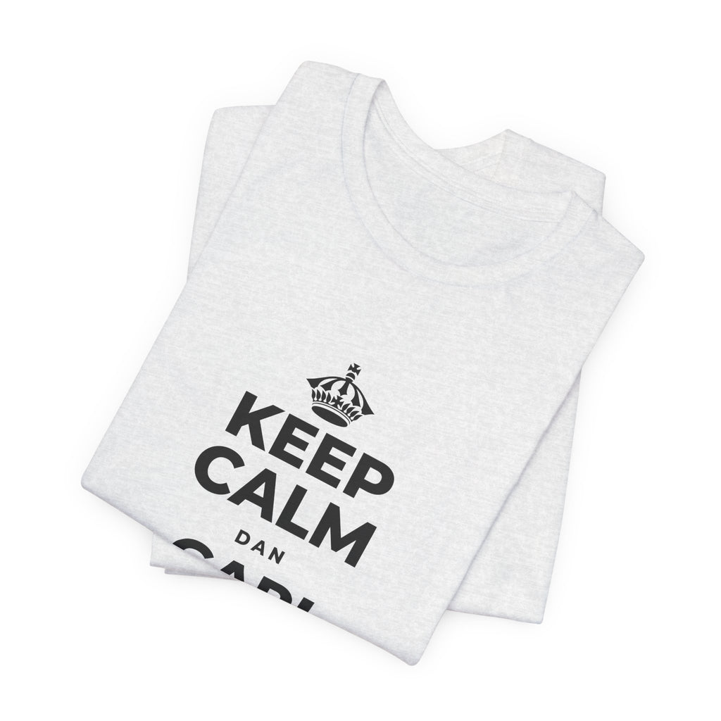 KEEP CALM DAN CARI HANGAT DI HAL KECIL T-Shirt (Soft Cream–Heather Mauve)