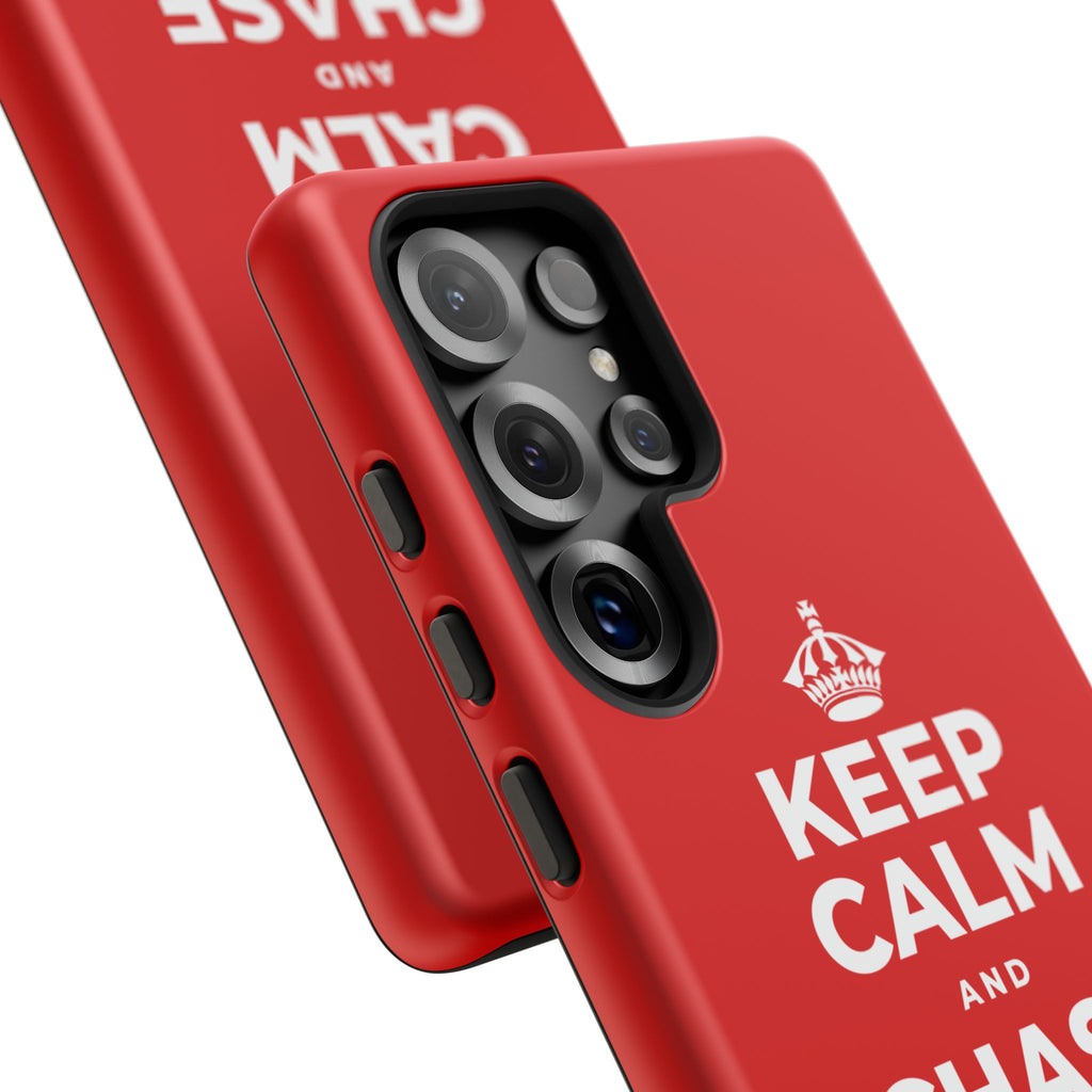 KEEP CALM AND CHASE GREATNESS Phone Case