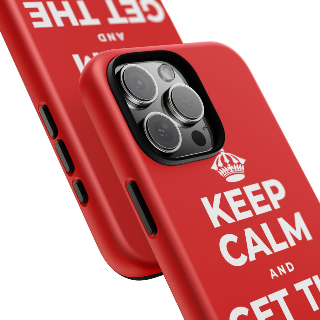 KEEP CALM AND GET THE PARTY STARTED Phone Case