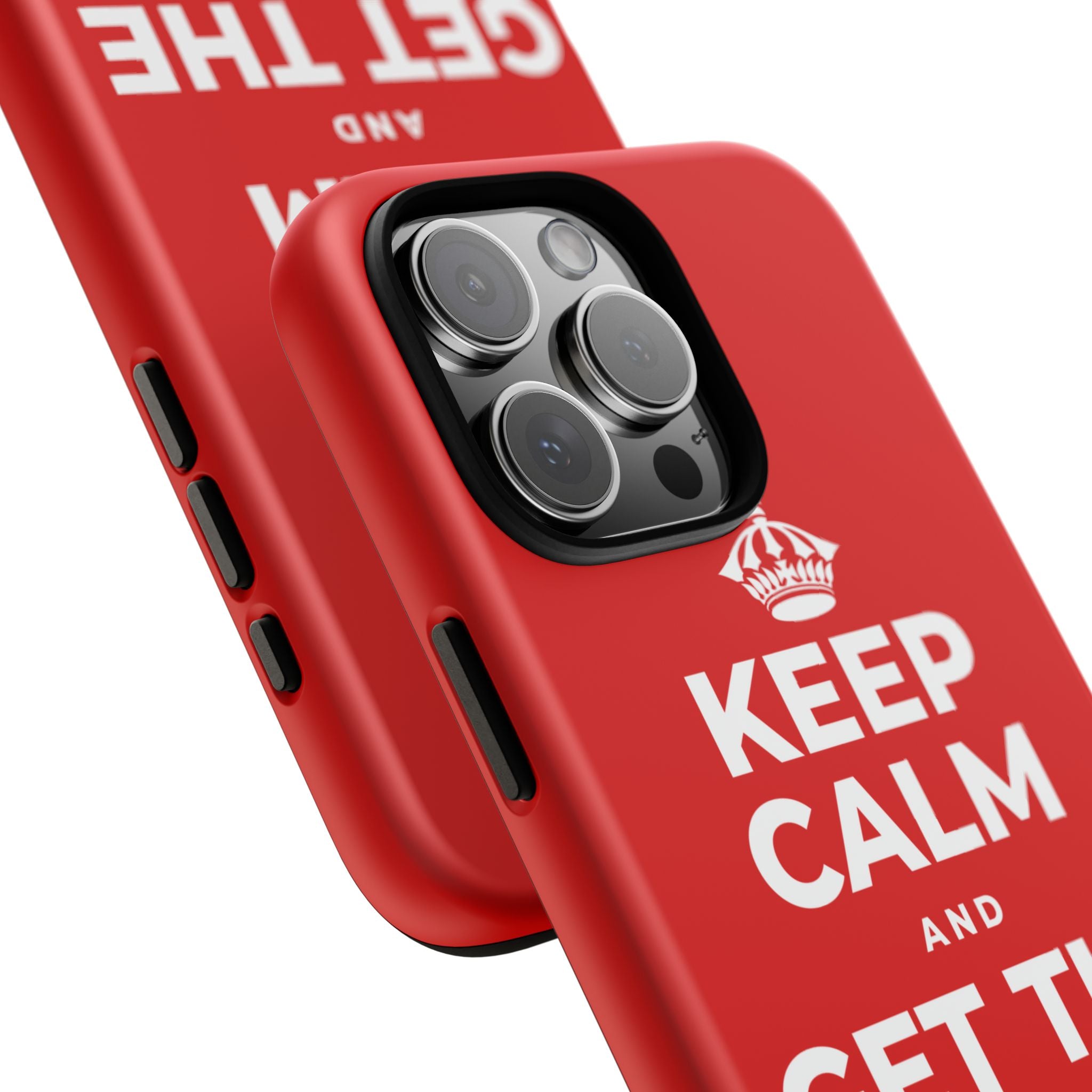 KEEP CALM AND GET THE PARTY STARTED Phone Case