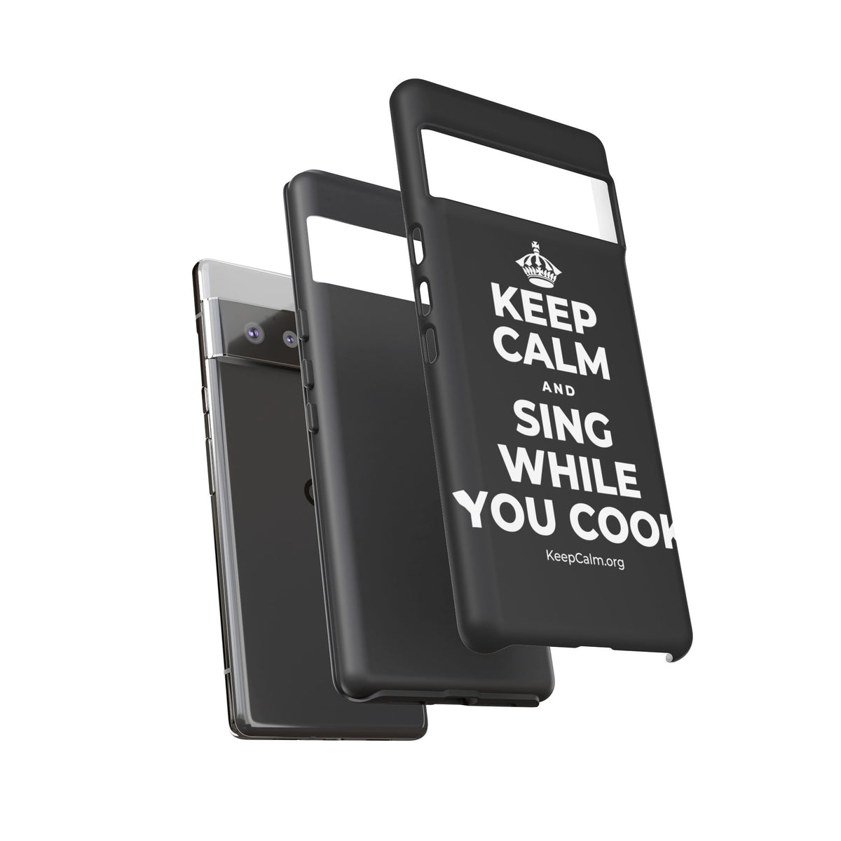 KEEP CALM AND SING WHILE YOU COOK Phone Case