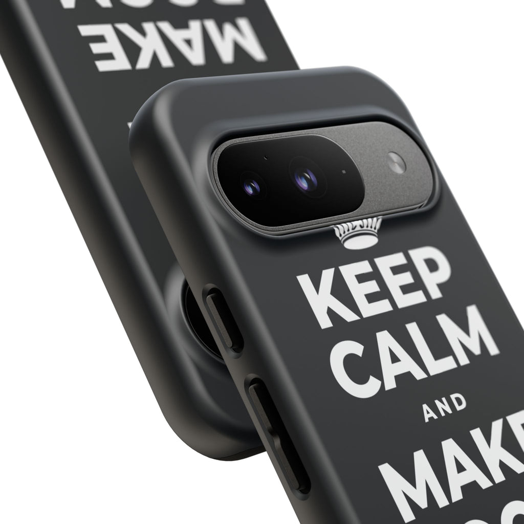 KEEP CALM AND MAKE ROOM FOR FUN Phone Case (Dark)