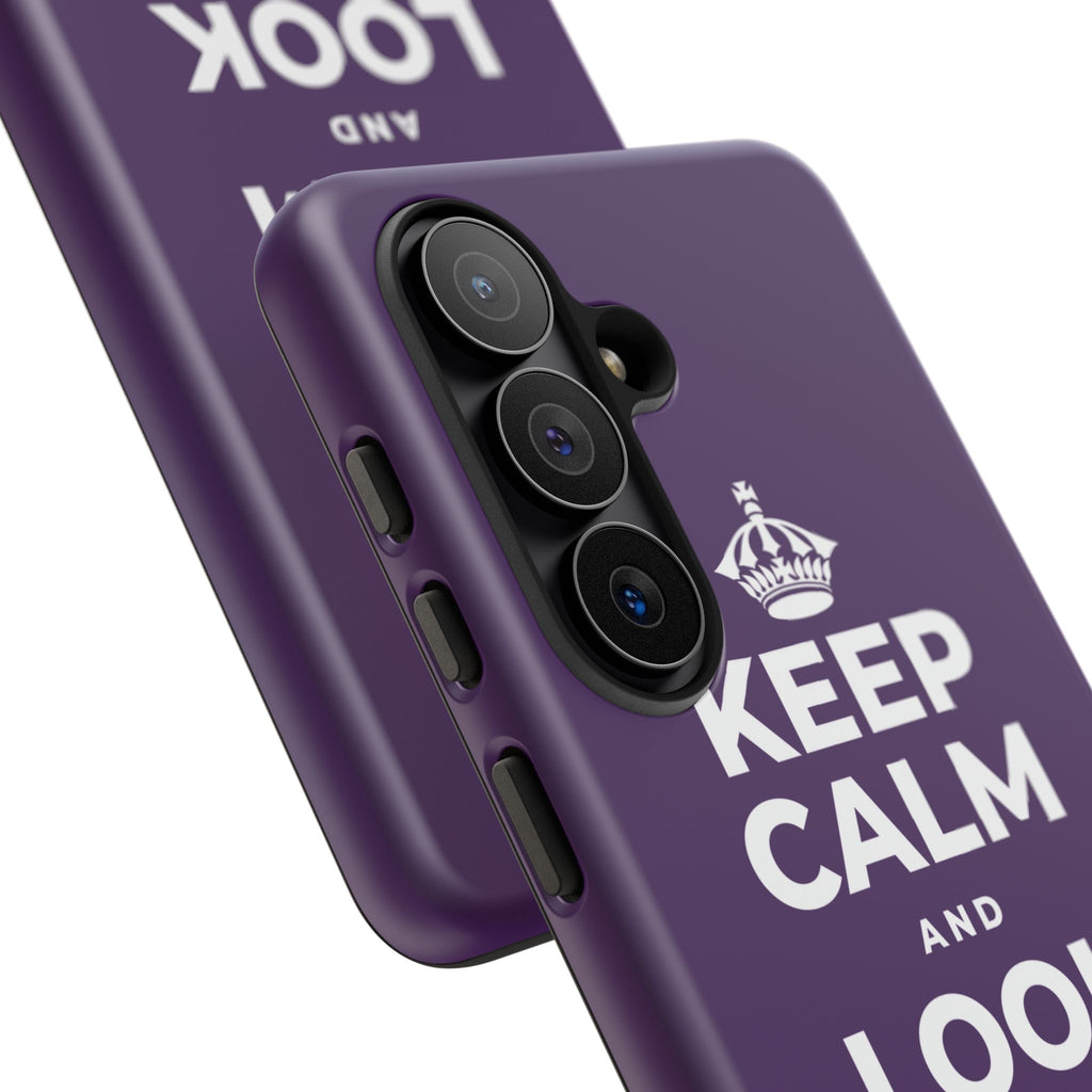 KEEP CALM AND LOOK FOR THE LIGHT Phone Case