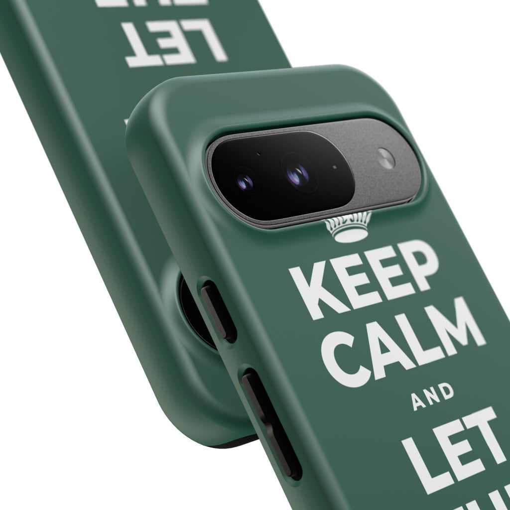 KEEP CALM AND LET THE SMILE OUT Phone Case
