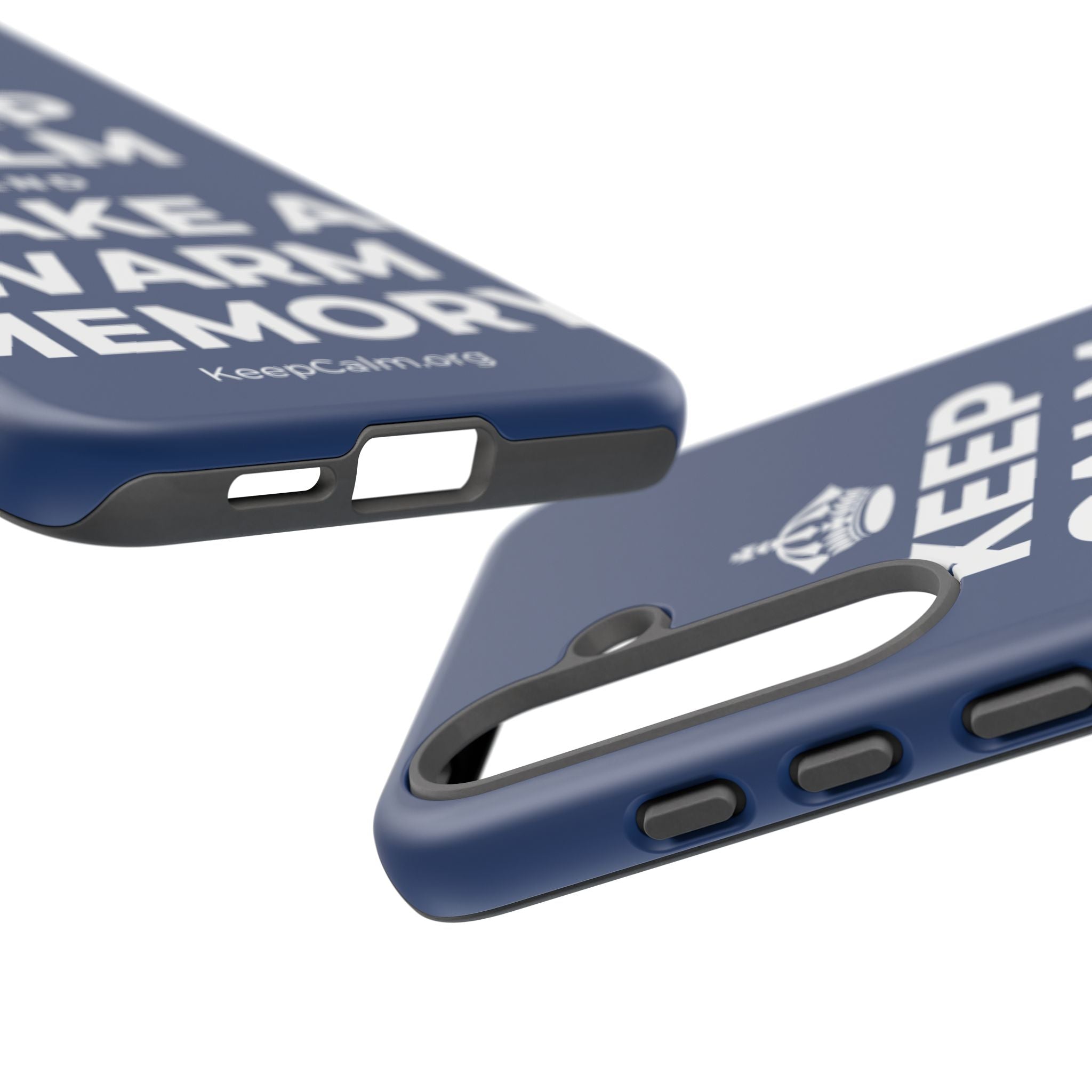 KEEP CALM AND MAKE A WARM MEMORY Phone Case