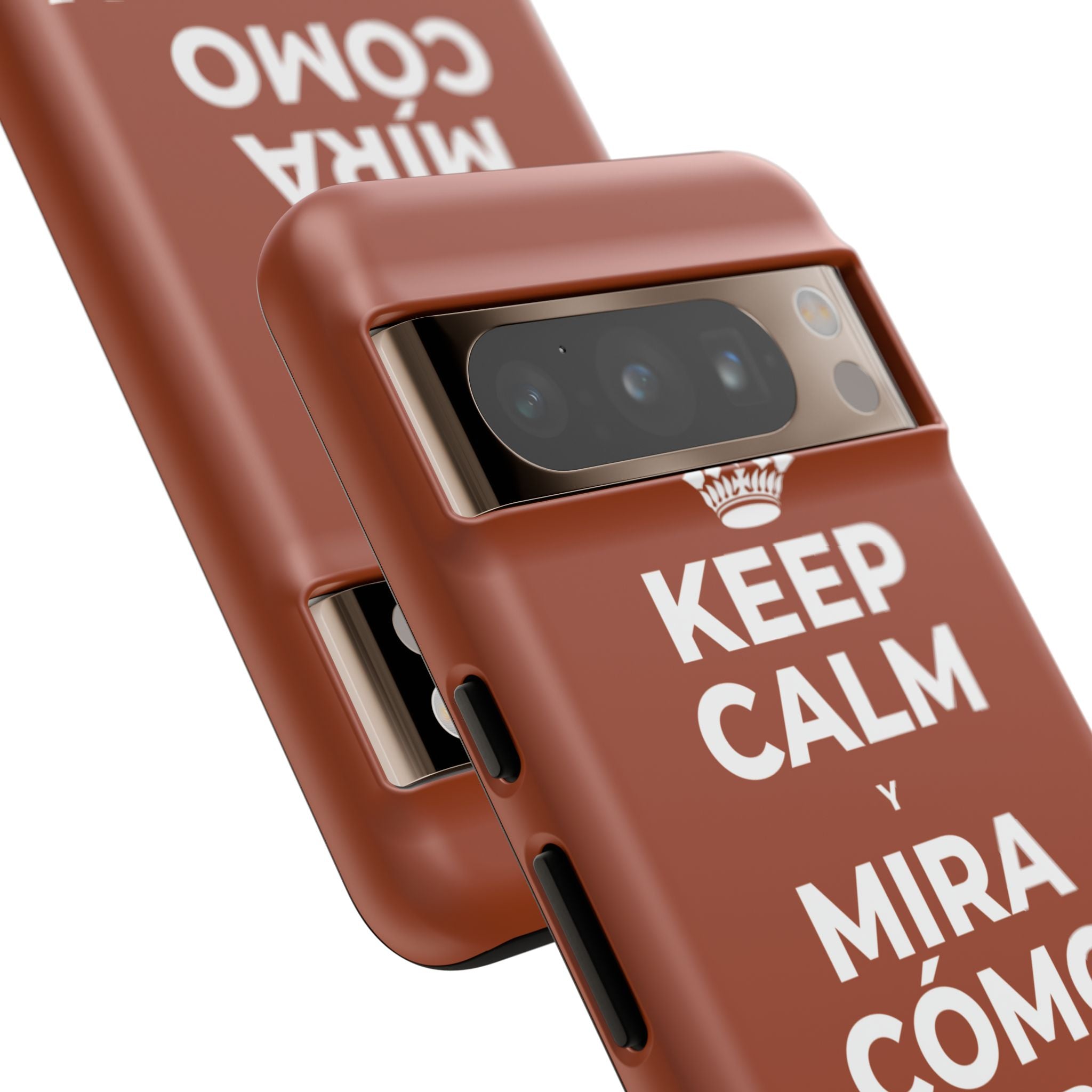 KEEP CALM Y MIRA CÓMO CAMBIAN LAS HOJAS Phone Case