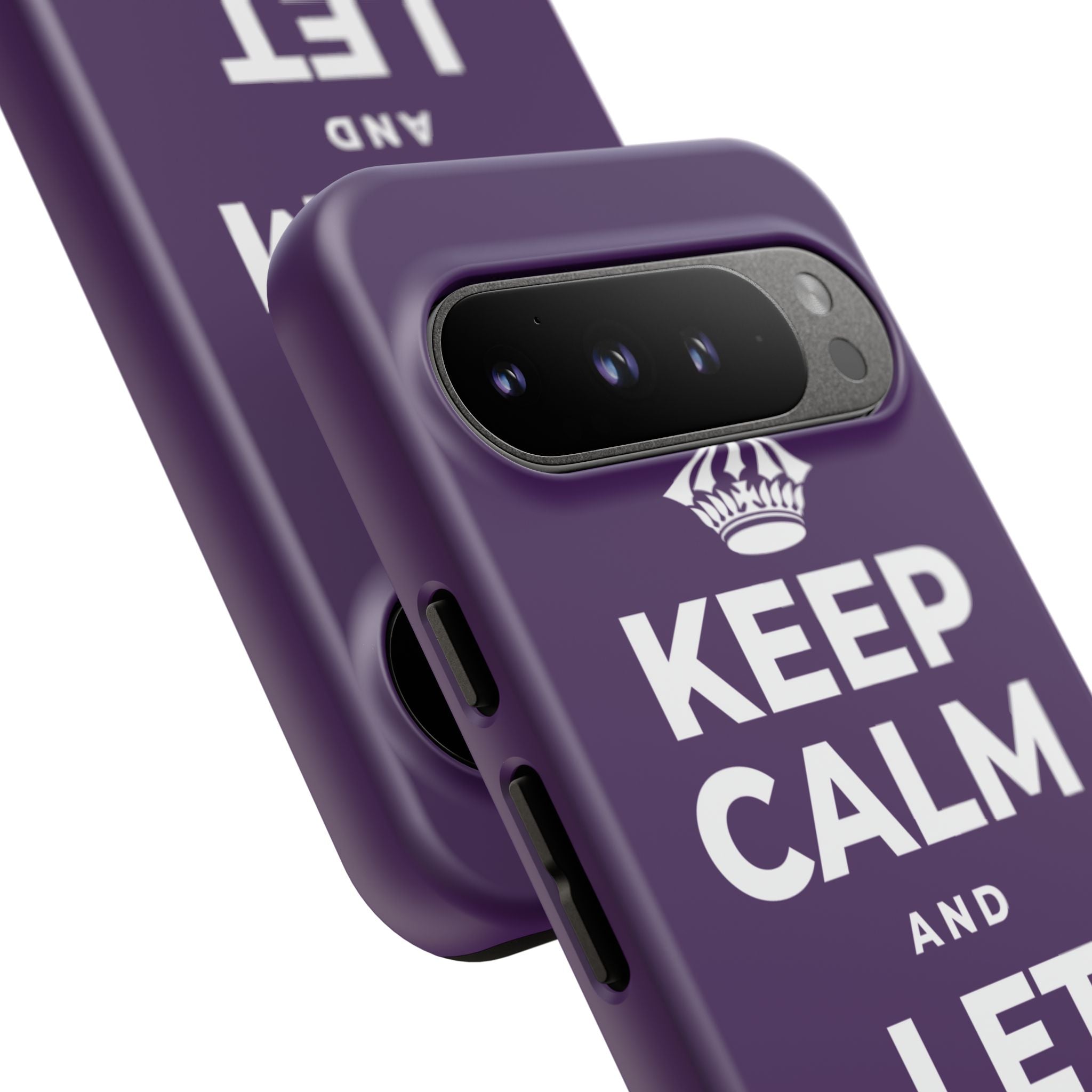 KEEP CALM AND LET IT RAIN Phone Case