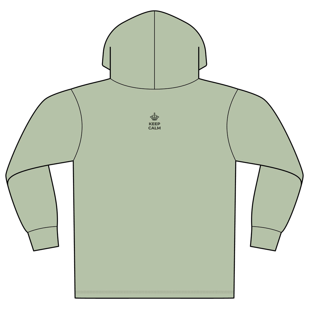 KEEP CALM AND PUT THE PHONE DOWN Organic Hoodie Tee