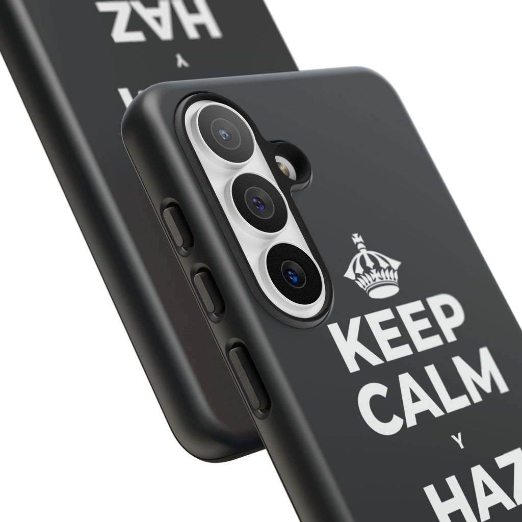 KEEP CALM Y HAZ COSAS DIFÍCILES Phone Case (Dark)