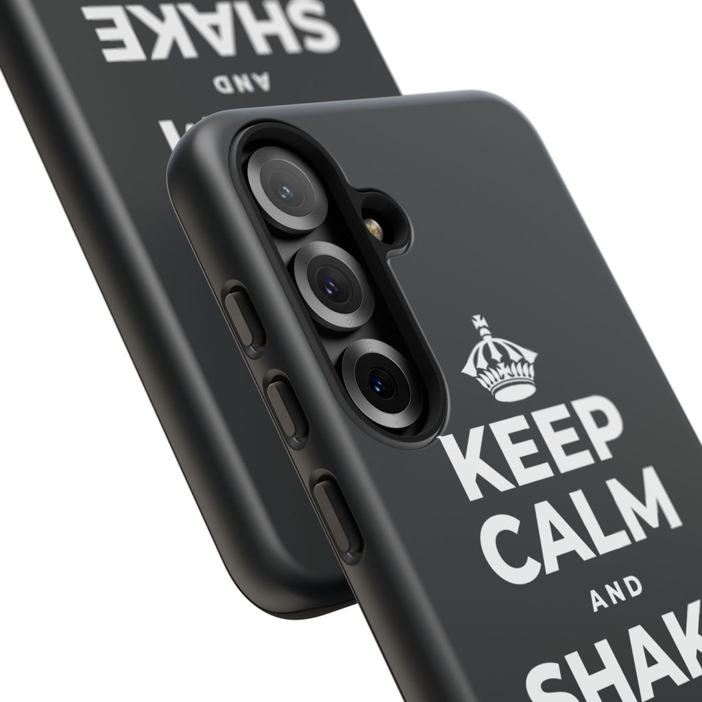KEEP CALM AND SHAKE OFF THE WINTER Phone Case (Dark)