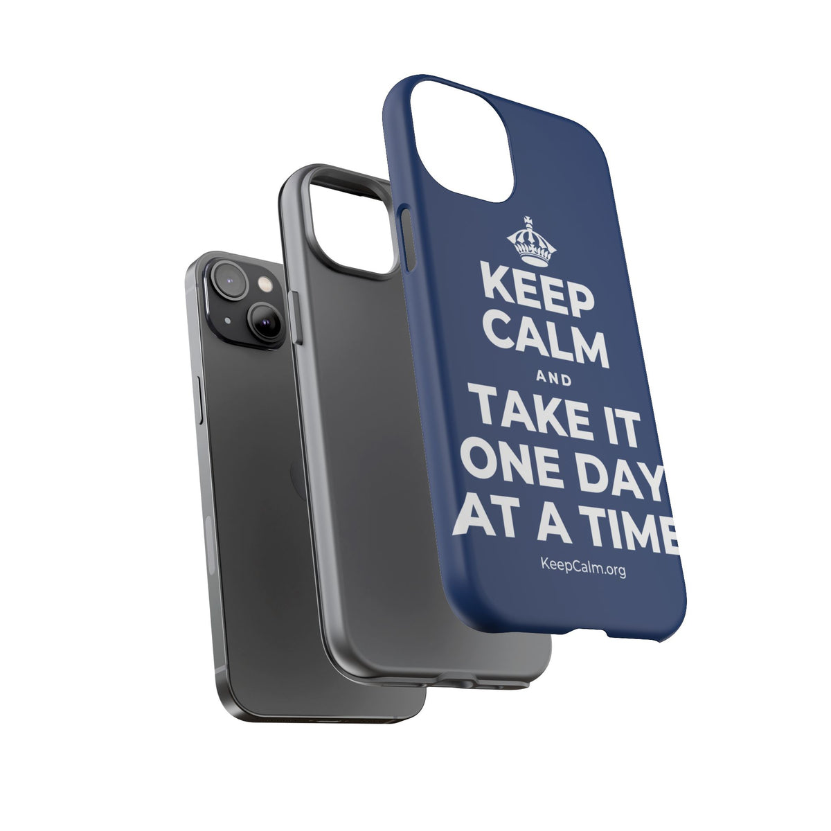 KEEP CALM AND TAKE IT ONE DAY AT A TIME Phone Case
