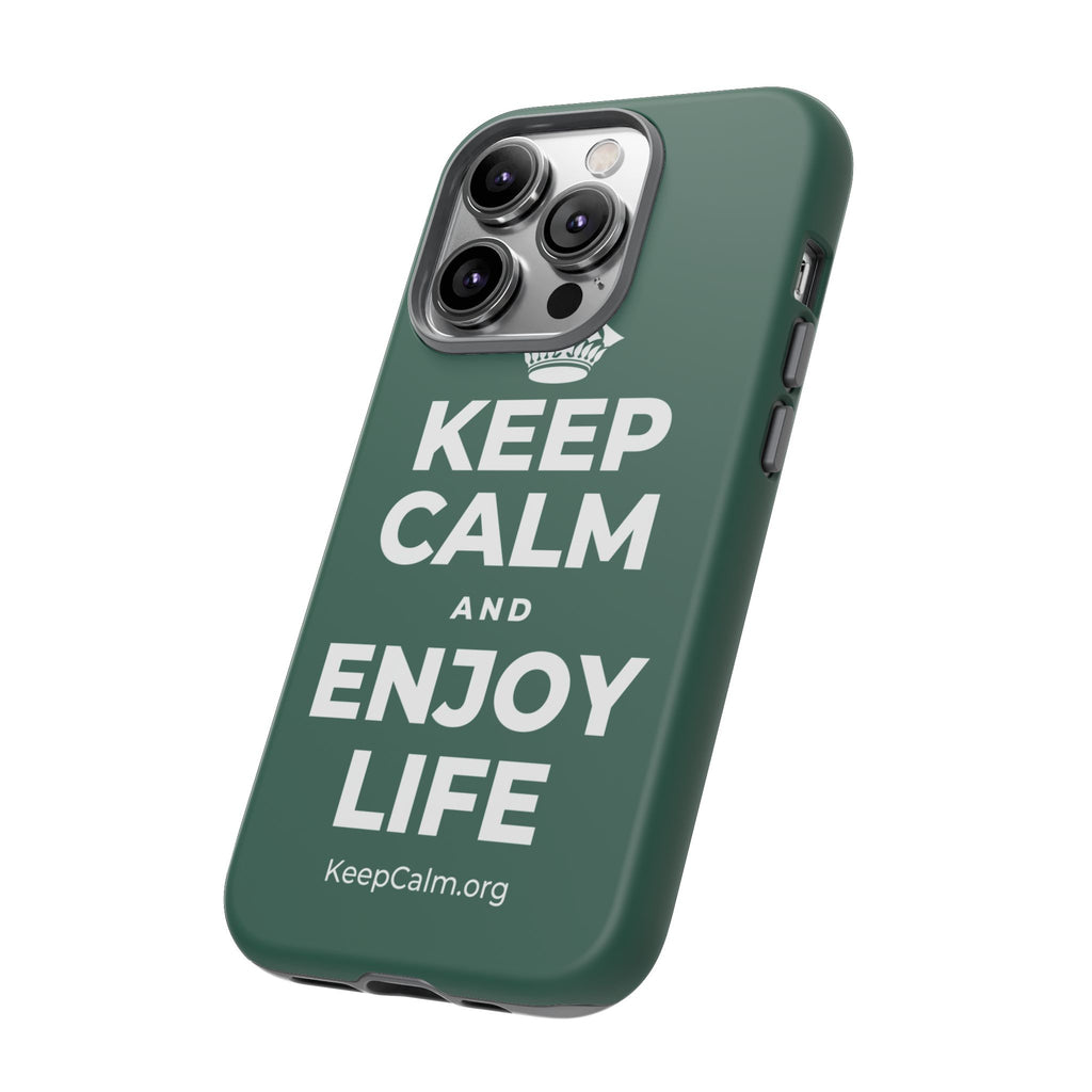 KEEP CALM AND ENJOY LIFE Phone Case