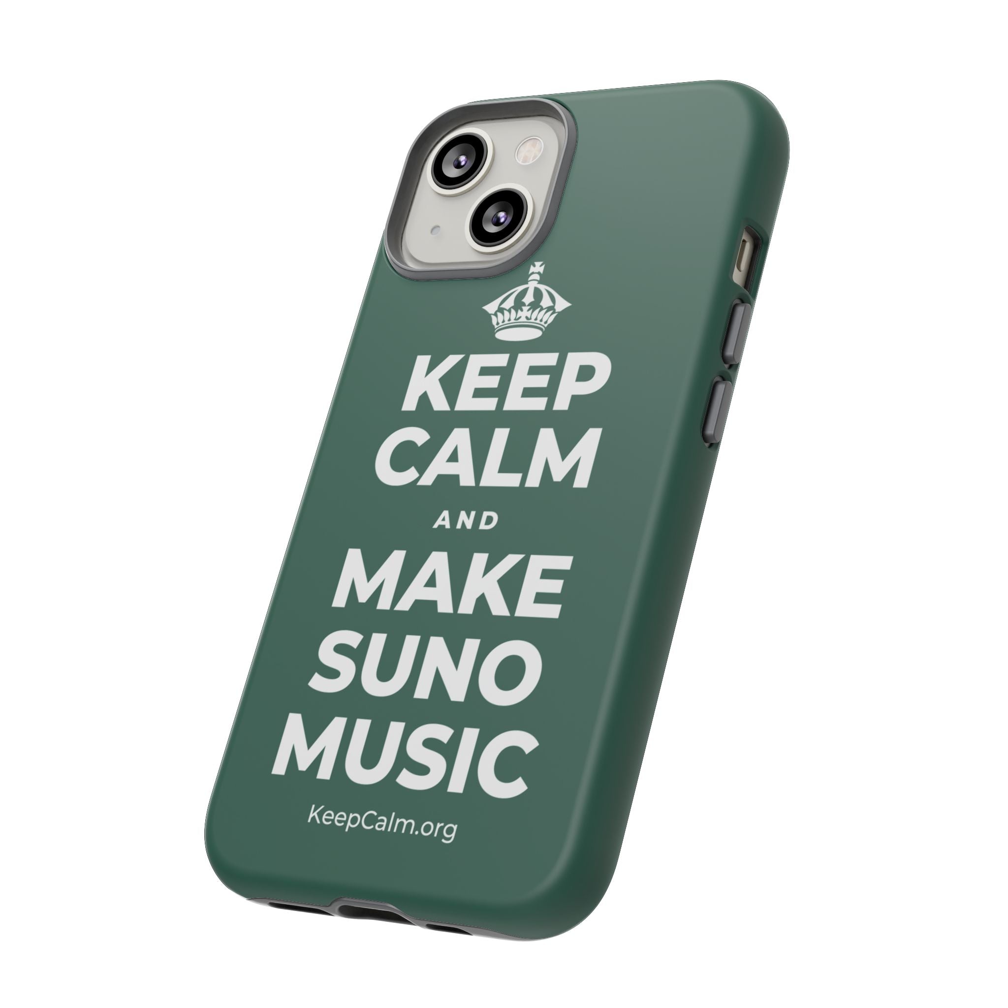 KEEP CALM AND MAKE SUNO MUSIC Phone Case