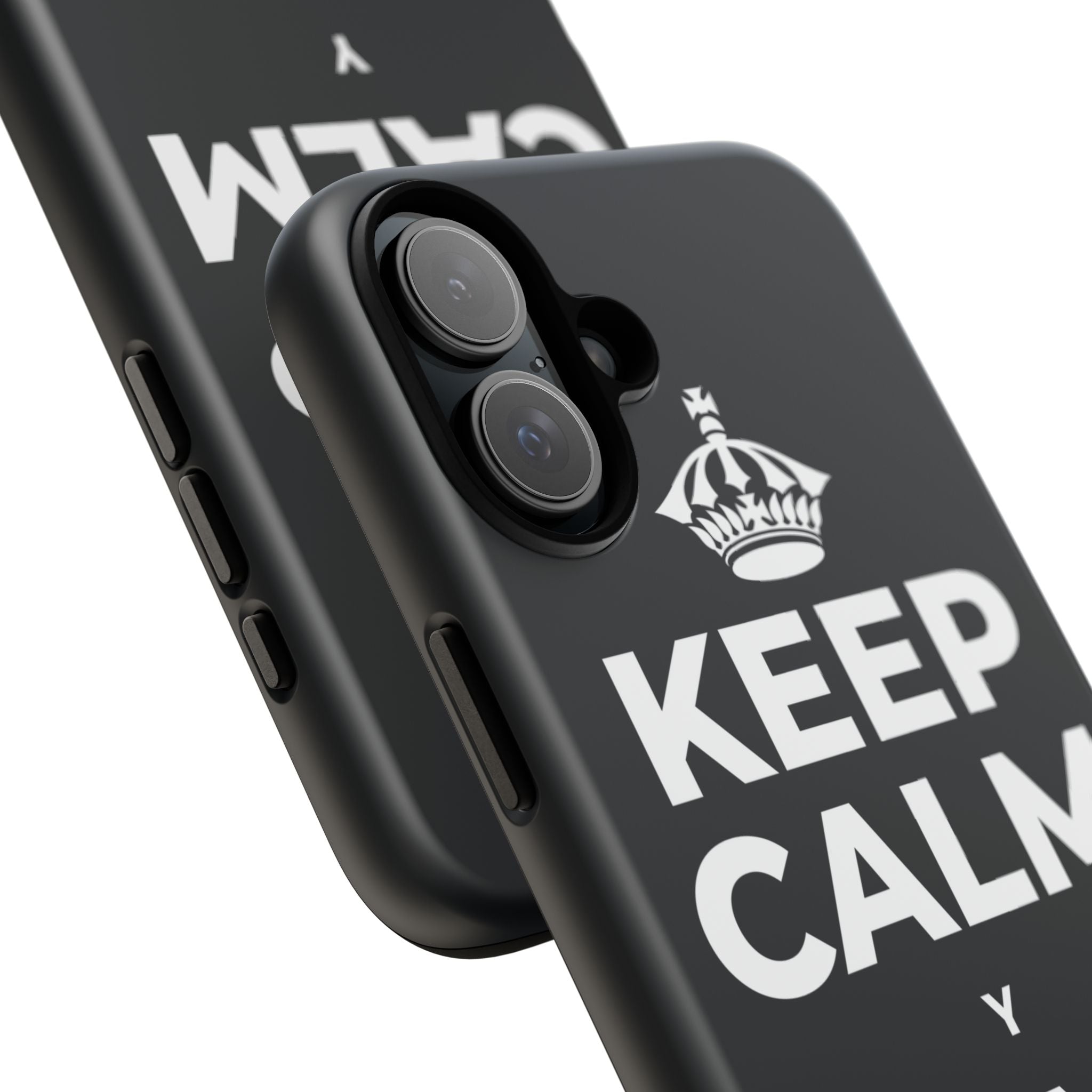 KEEP CALM Y TOMA AGUA Phone Case (Dark)