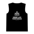 KEEP CALM Y ABRE LAS VENTANAS Tank Top