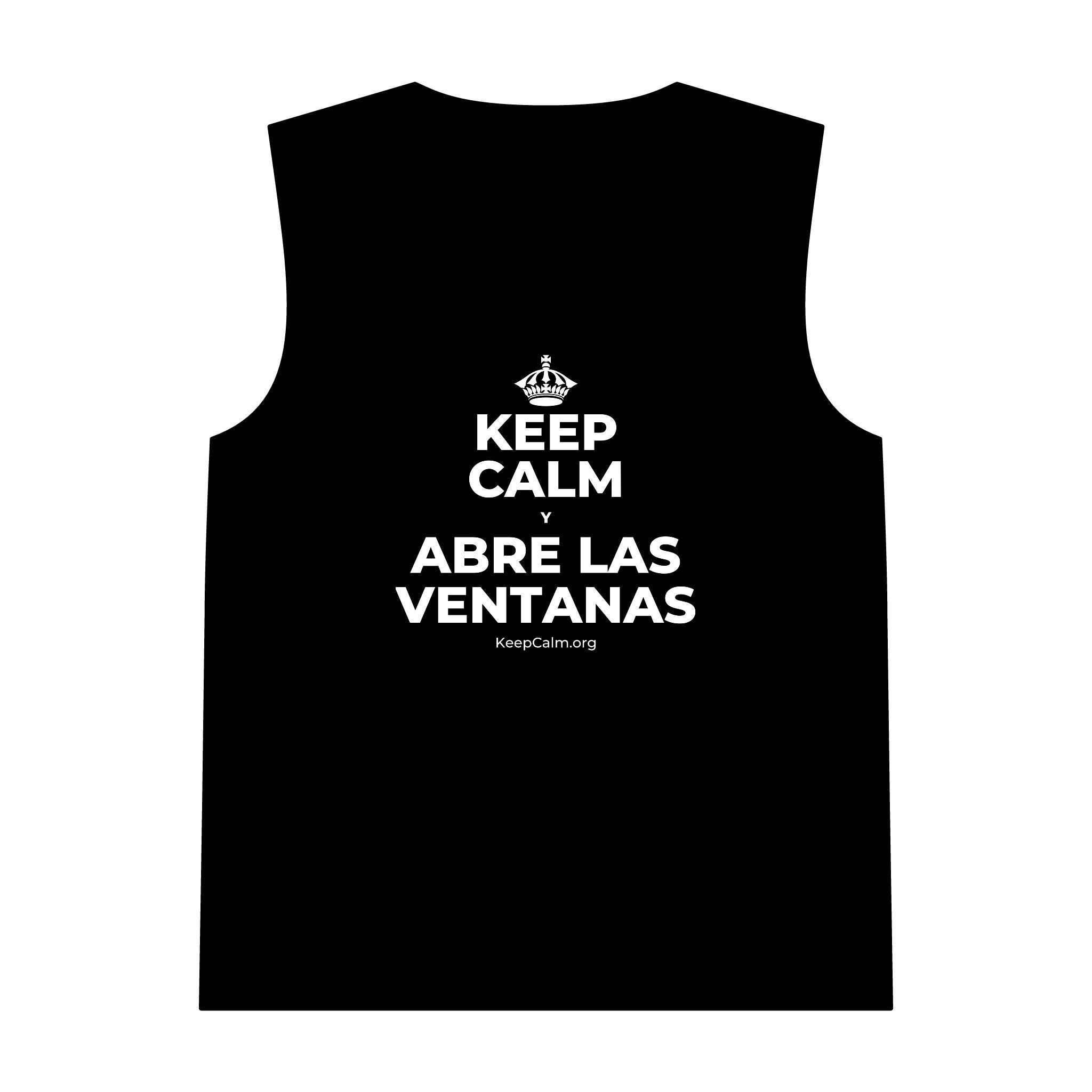 KEEP CALM Y ABRE LAS VENTANAS Tank Top