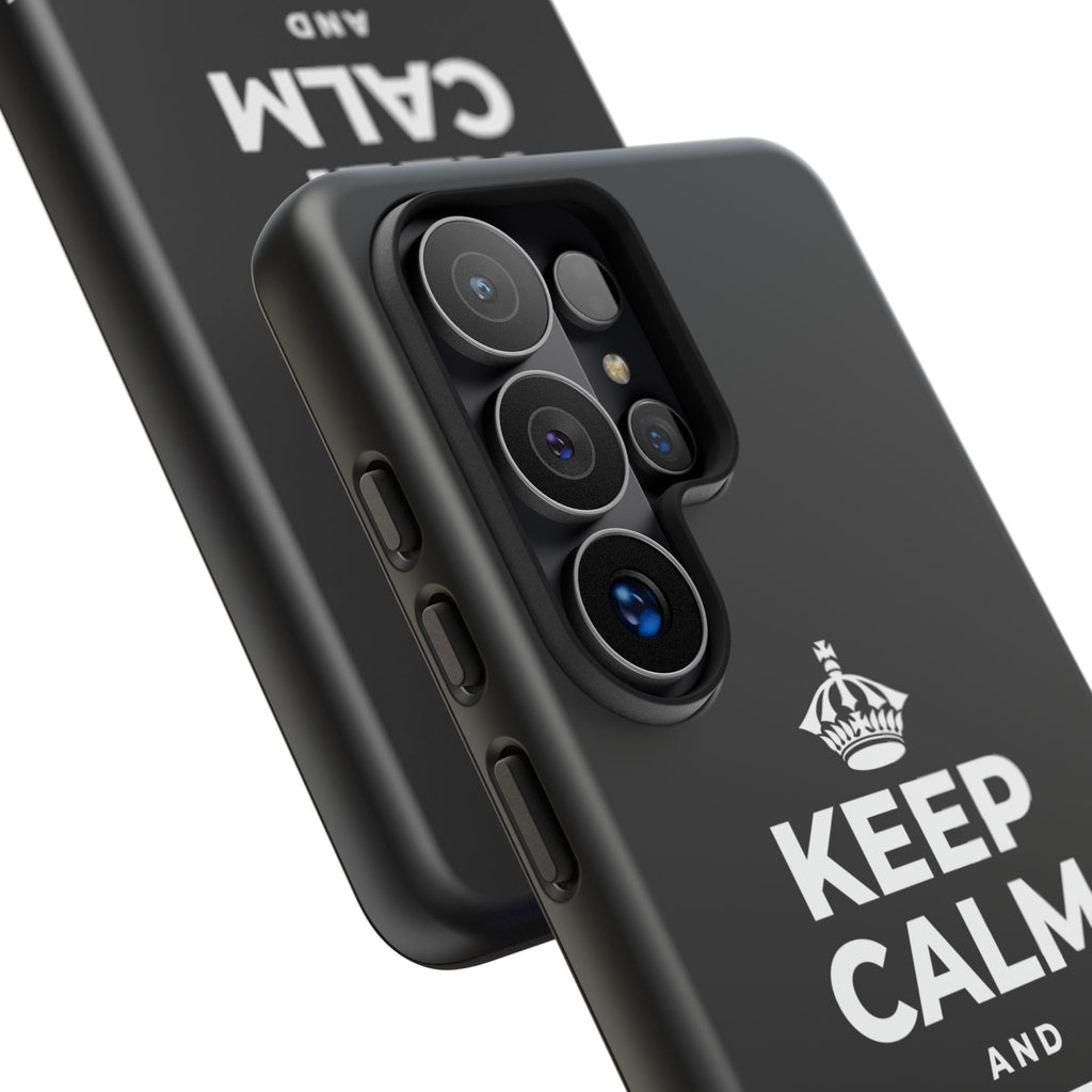 KEEP CALM AND UNCLENCH Phone Case
