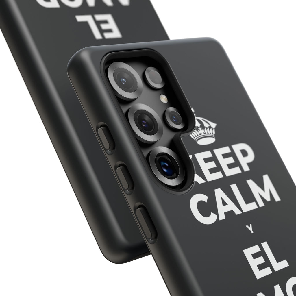 KEEP CALM Y EL AMOR PROPIO CUENTA Phone Case (Dark)