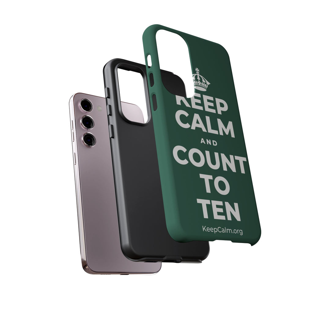 KEEP CALM AND COUNT TO TEN Phone Case
