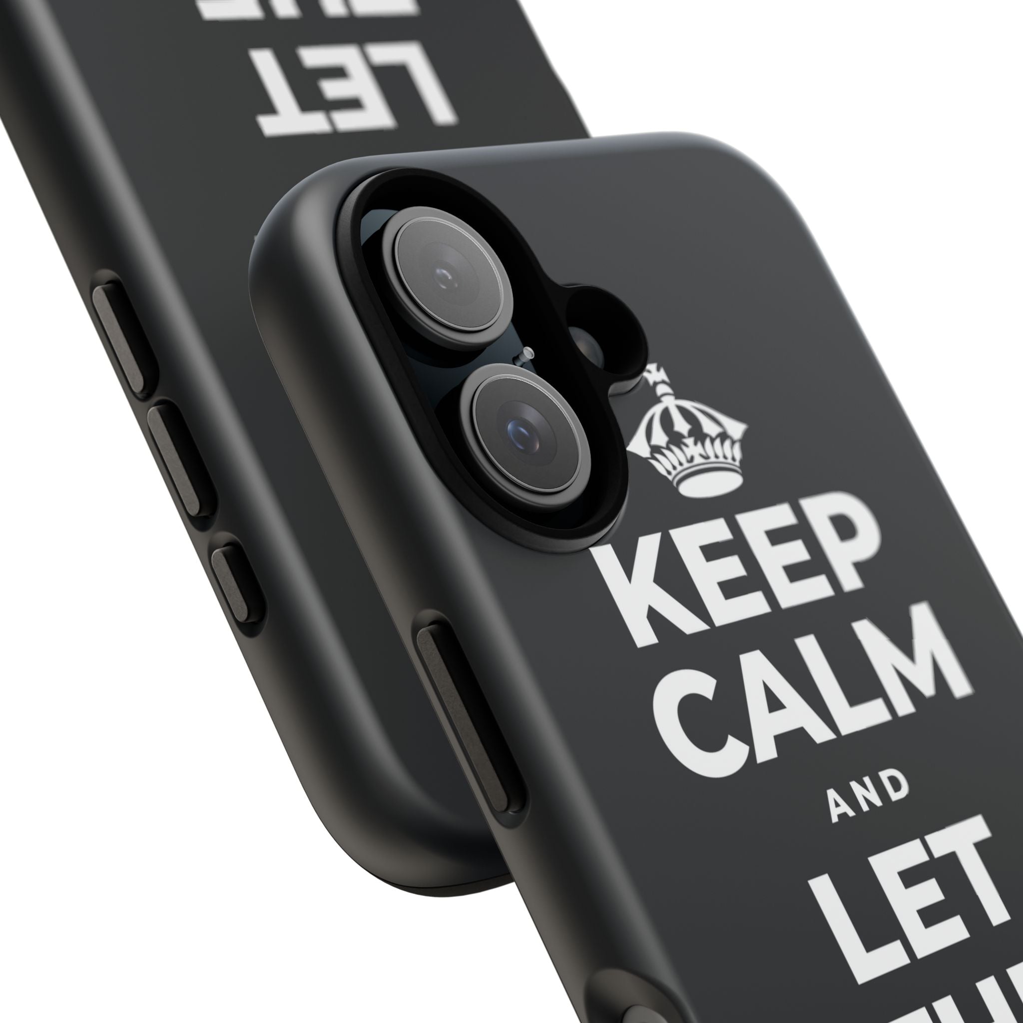 KEEP CALM AND LET THE SMILE OUT Phone Case (Dark)