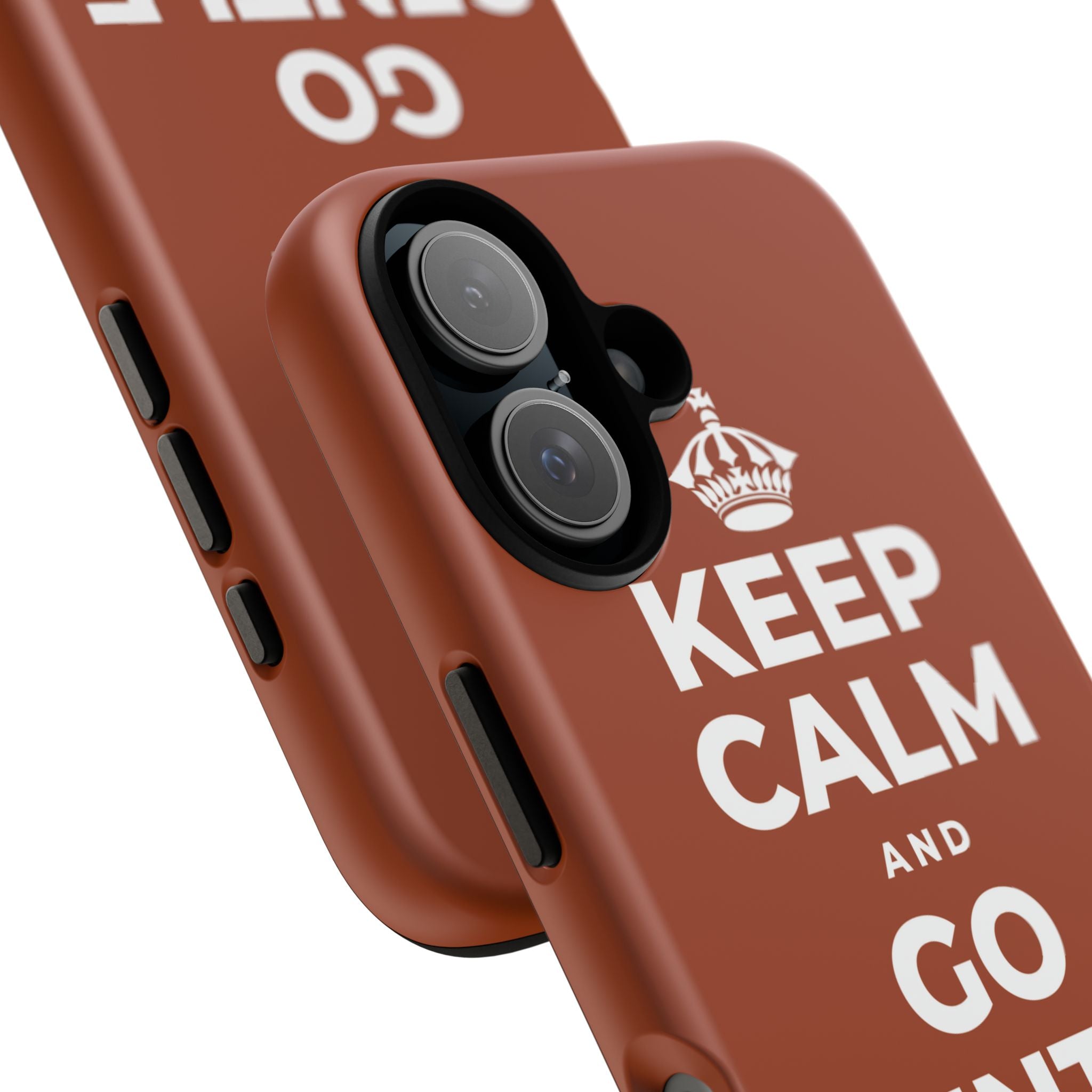 KEEP CALM AND GO GENTLE ON MONDAY Phone Case