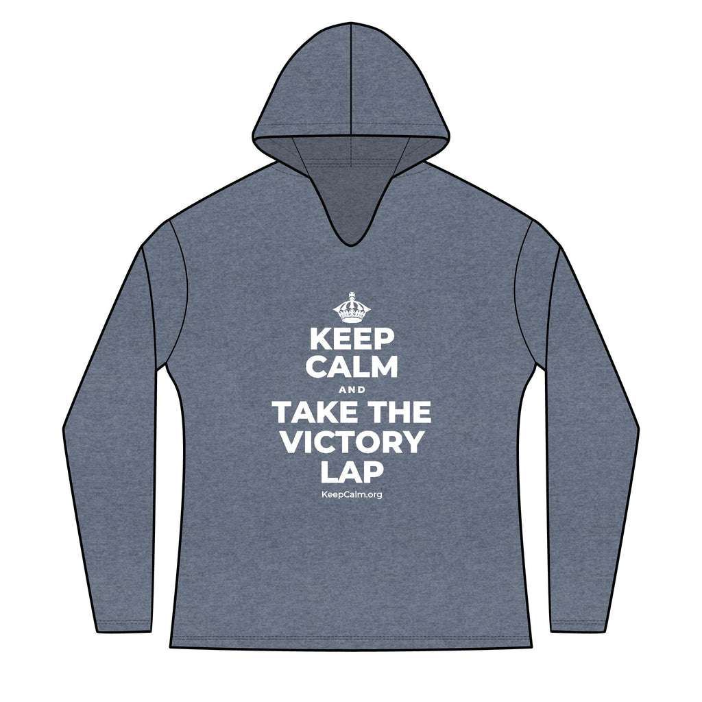 KEEP CALM AND TAKE THE VICTORY LAP Women's Long Sleeve Hoodie