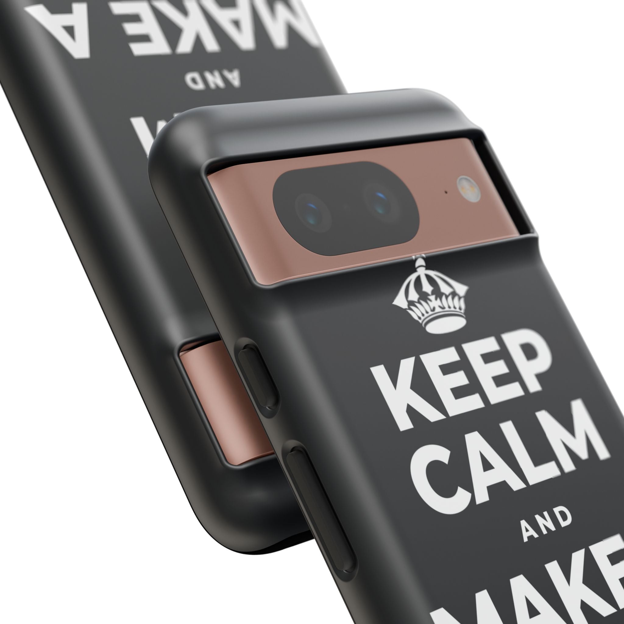 KEEP CALM AND MAKE A HAPPY MEMORY Phone Case (Dark)