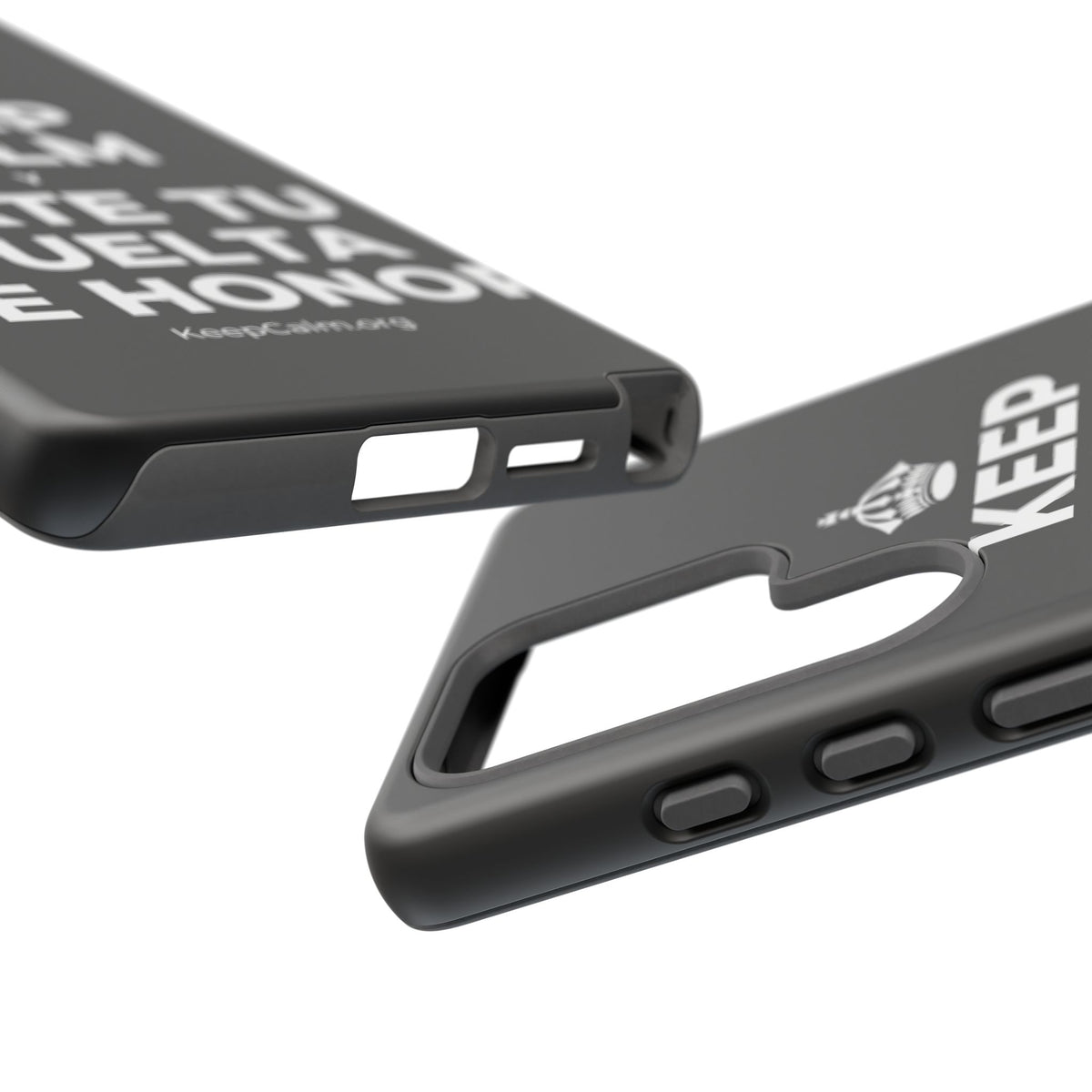 KEEP CALM Y DATE TU VUELTA DE HONOR Phone Case