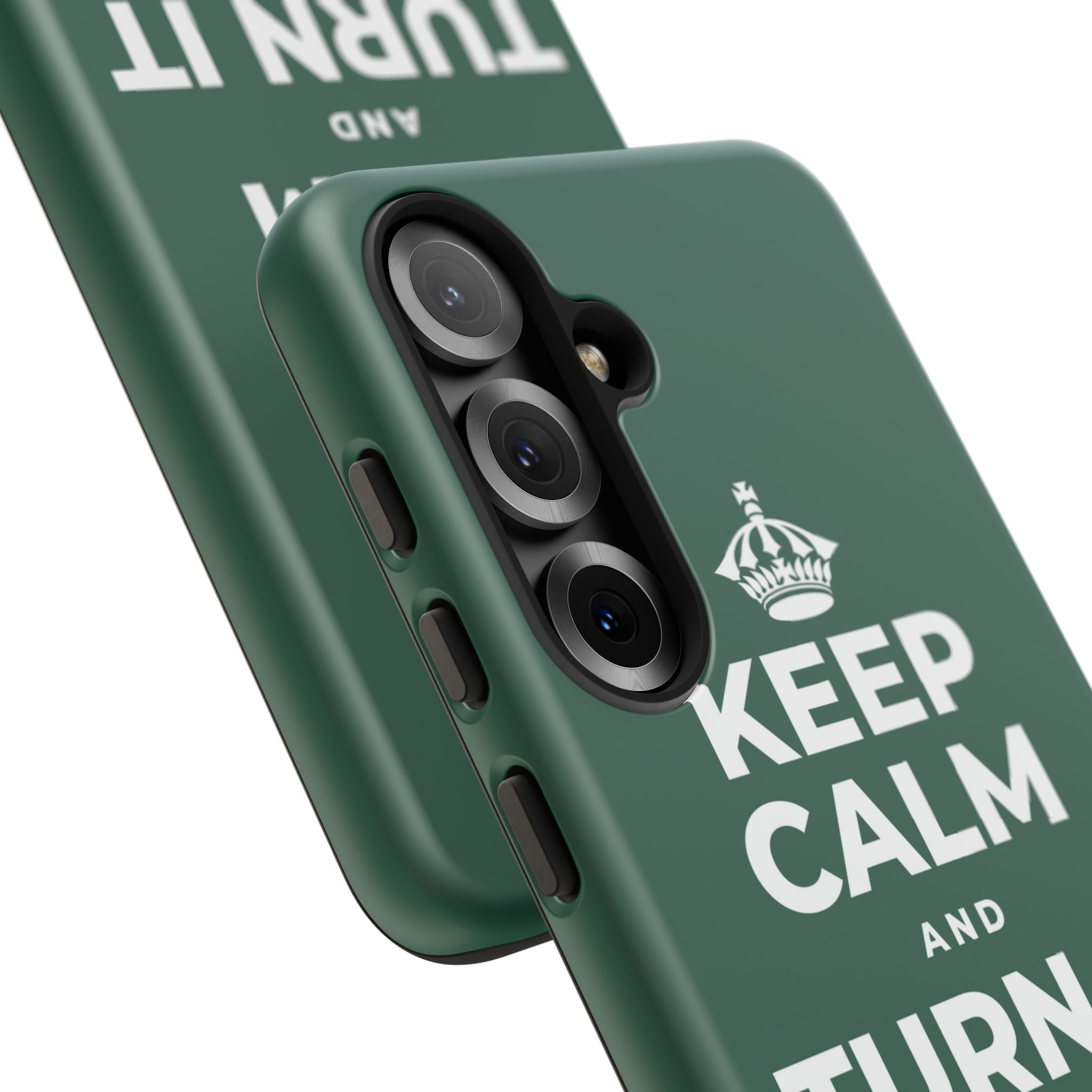 KEEP CALM AND TURN IT ALL THE WAY UP Phone Case