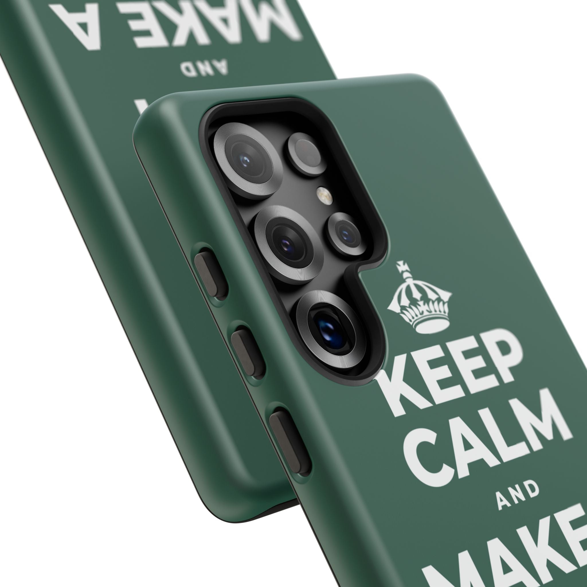 KEEP CALM AND MAKE A HAPPY MEMORY Phone Case