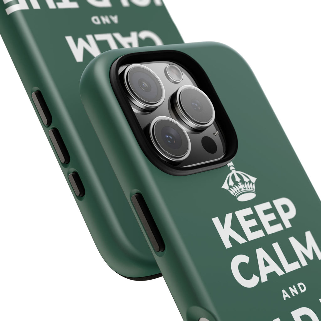 KEEP CALM AND HOLD THE DOOR Phone Case