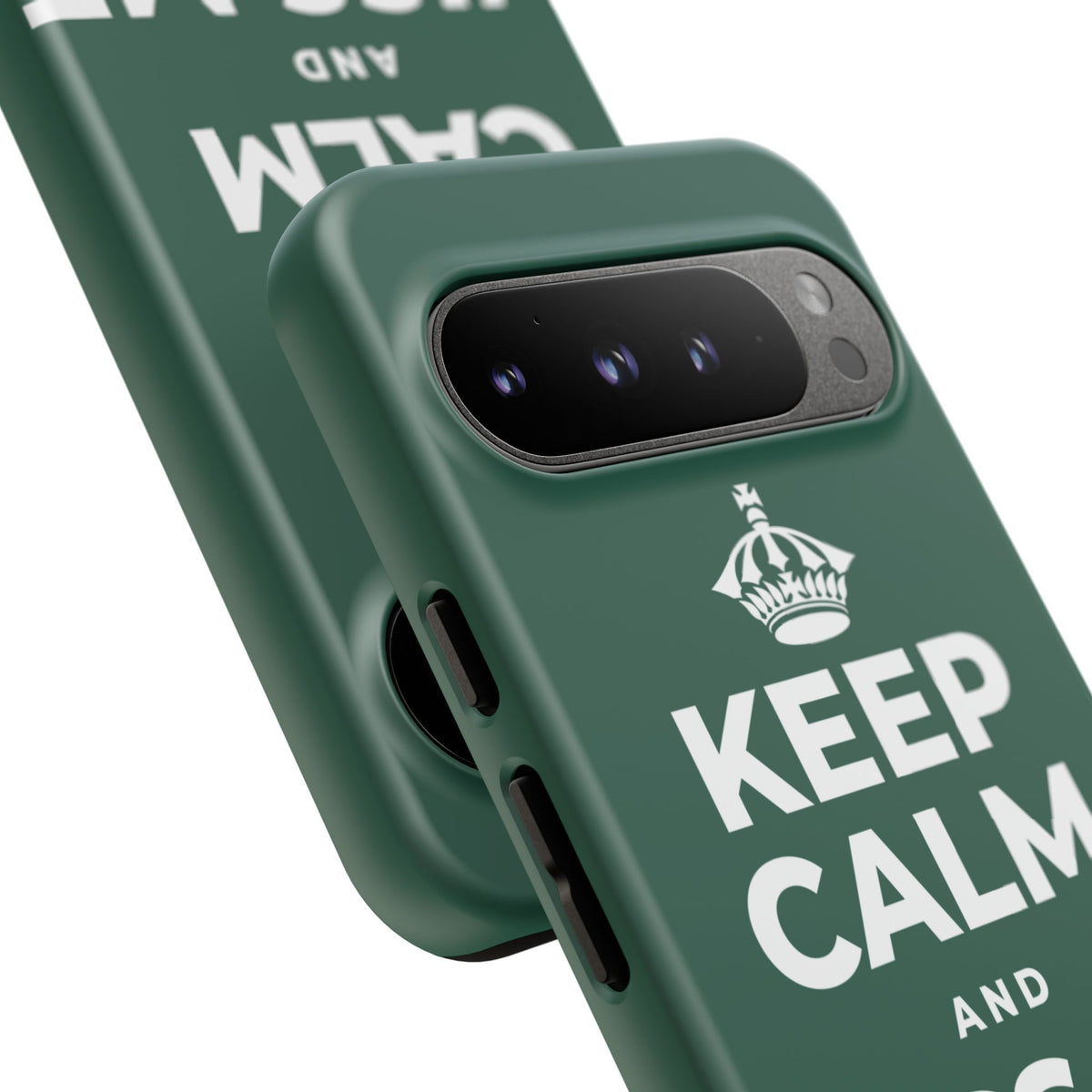 KEEP CALM AND MISS ME TOO Phone Case