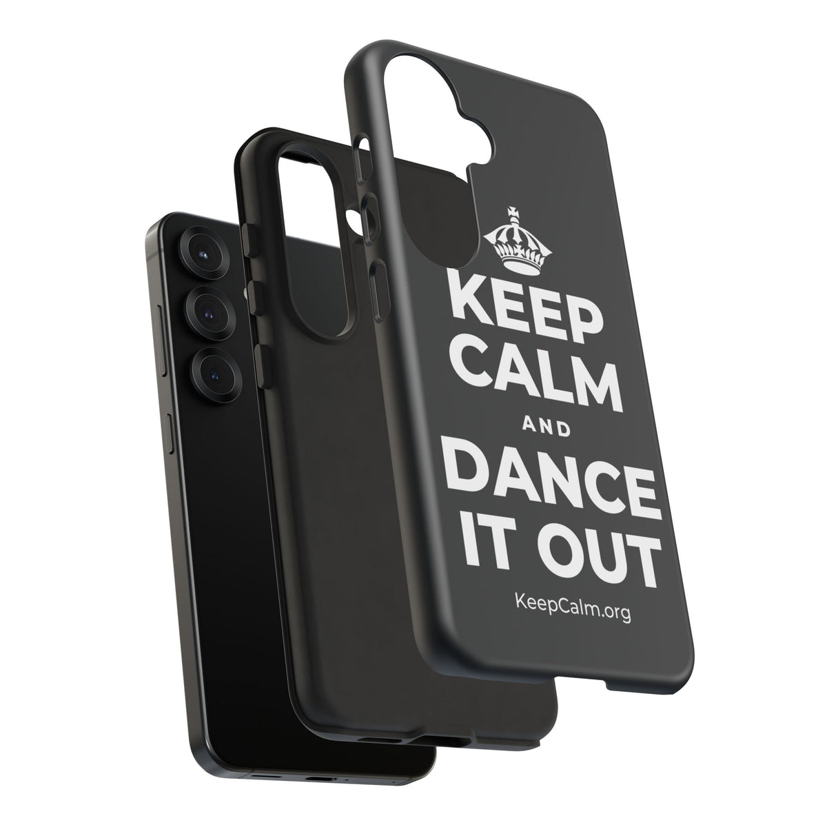 KEEP CALM AND DANCE IT OUT Phone Case (Dark)