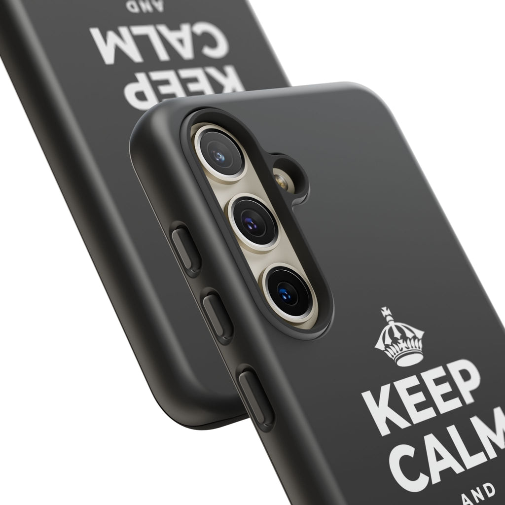 KEEP CALM AND UNCLENCH Phone Case