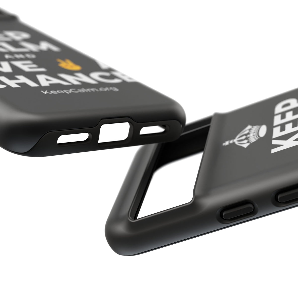 KEEP CALM AND GIVE ✌️ A CHANCE Phone Case