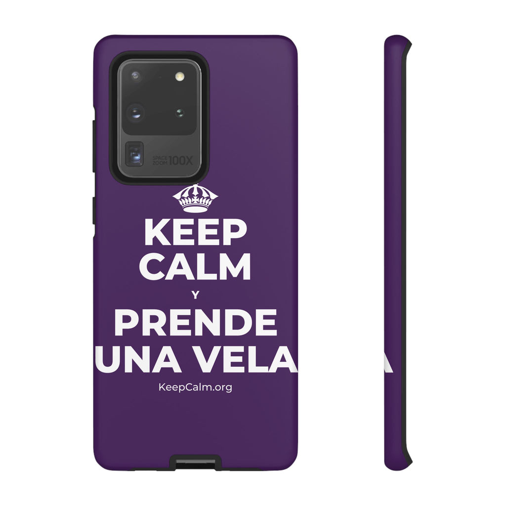 KEEP CALM Y PRENDE UNA VELA Phone Case