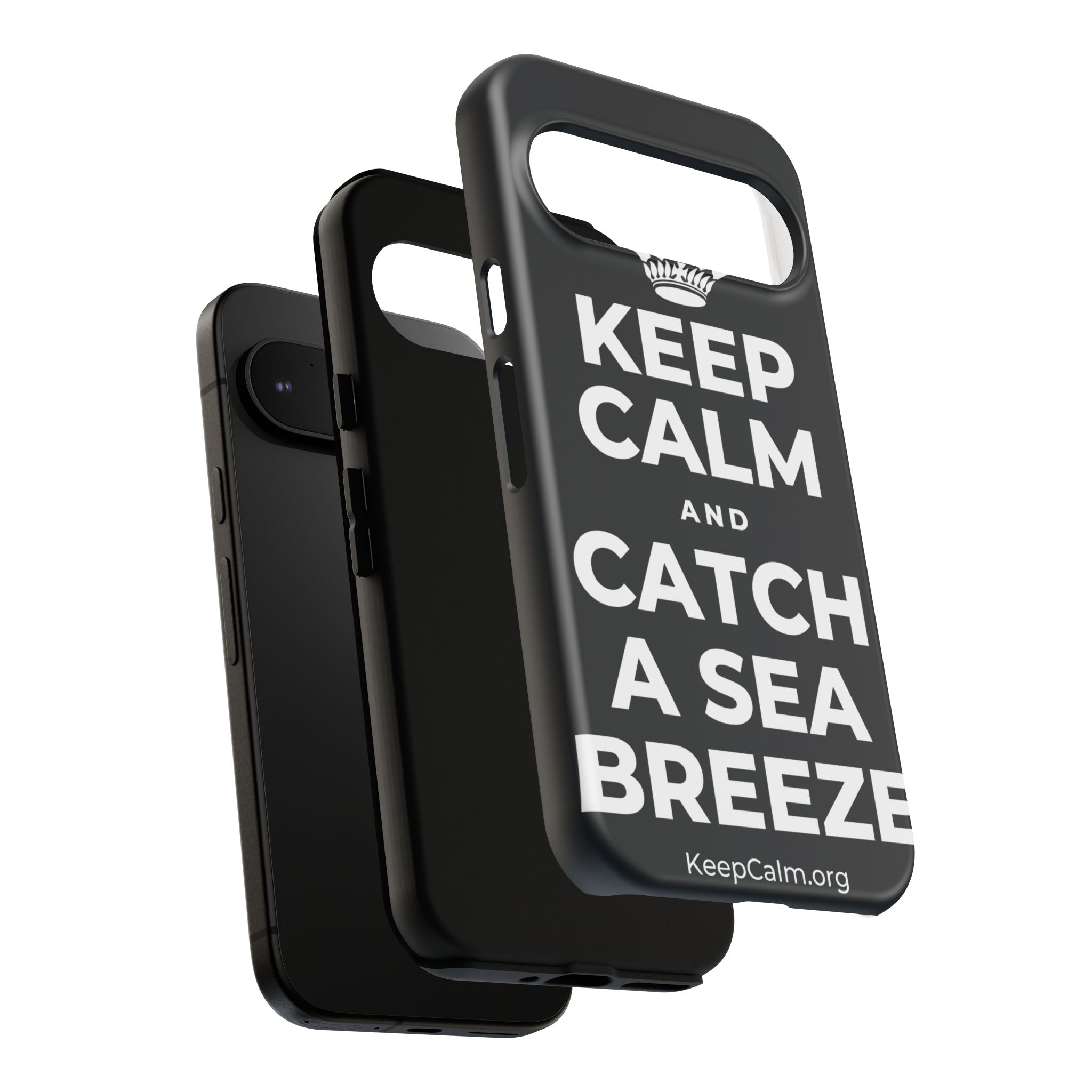 KEEP CALM AND CATCH A SEA BREEZE Phone Case (Dark)