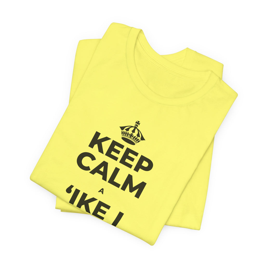 KEEP CALM A ʻIKE I NĀ MEA LIʻILIʻI T-Shirt (Soft Cream–Heather Mauve)