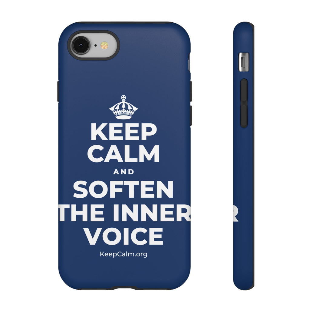 KEEP CALM AND SOFTEN THE INNER VOICE Phone Case