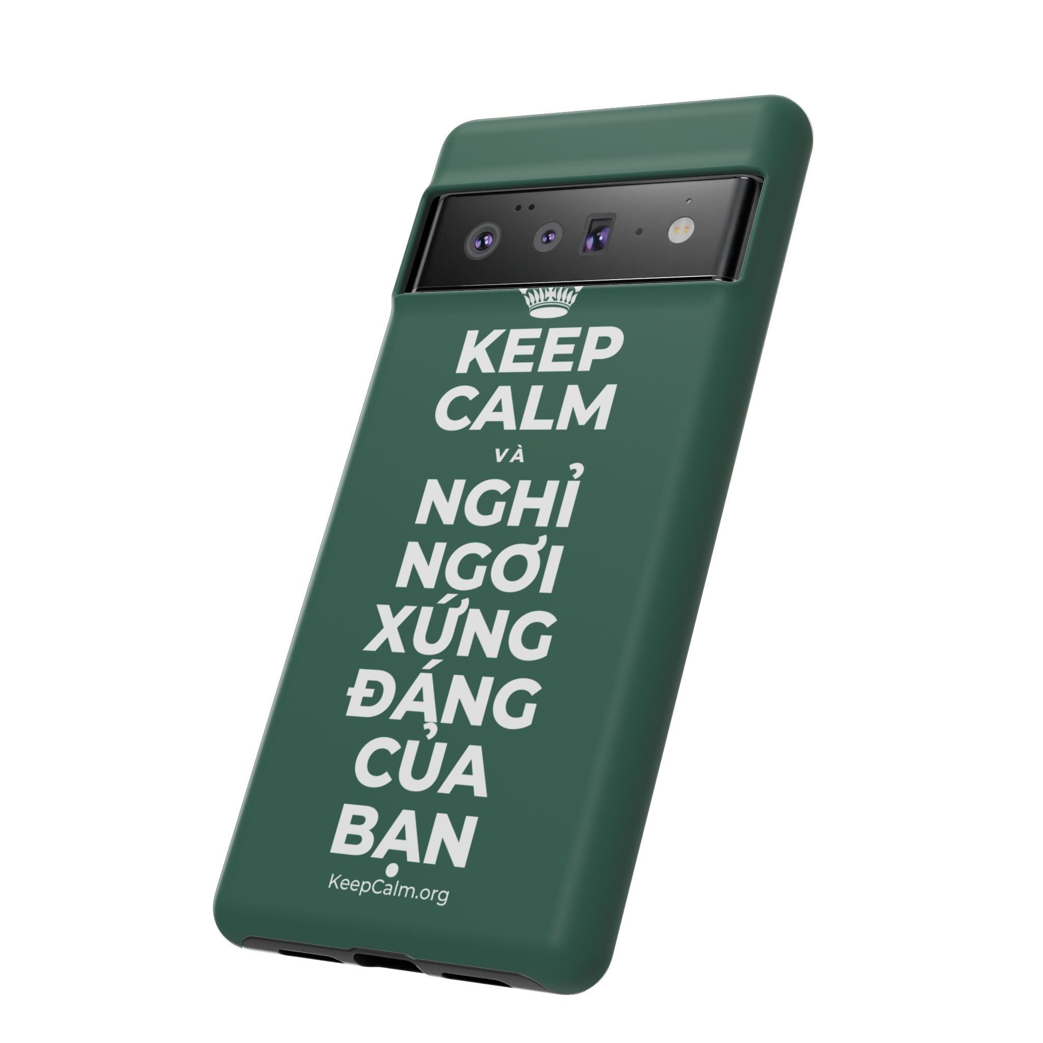 KEEP CALM VÀ NGHỈ NGƠI XỨNG ĐÁNG CỦA BẠN Phone Case