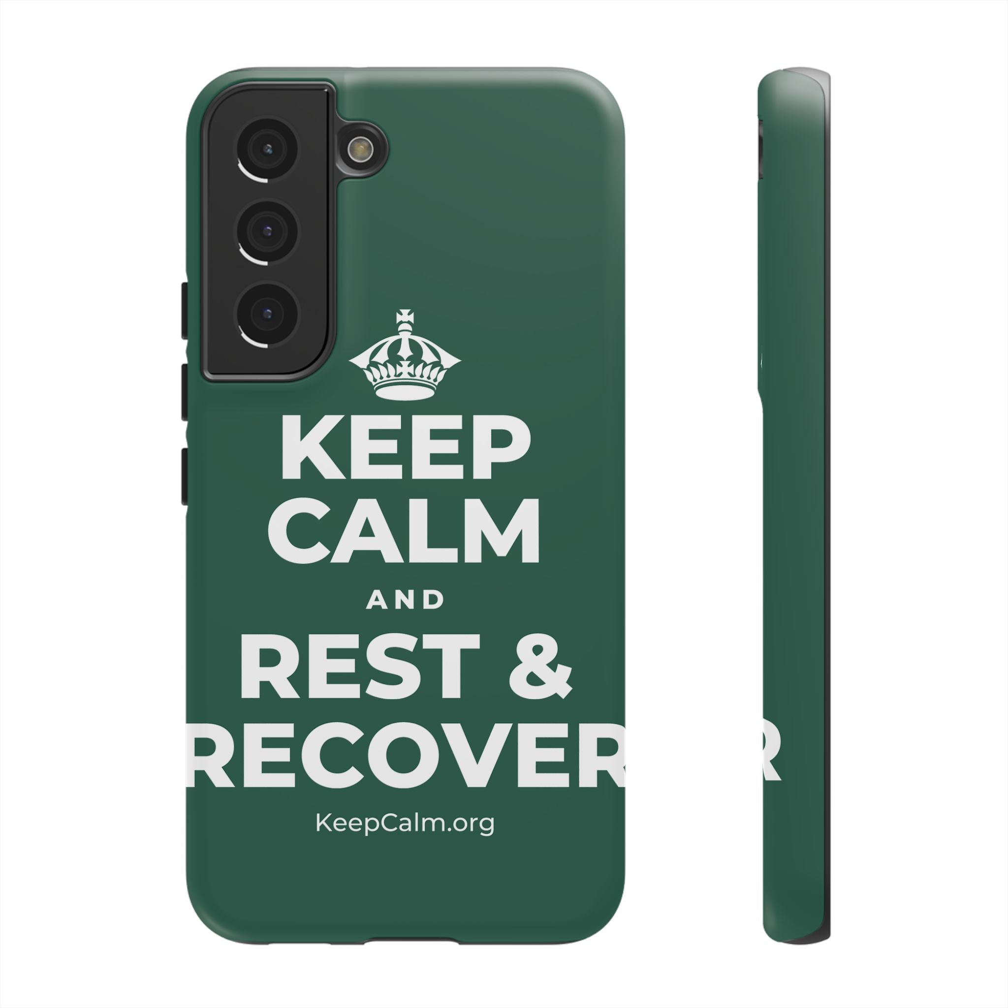 KEEP CALM AND REST & RECOVER Phone Case